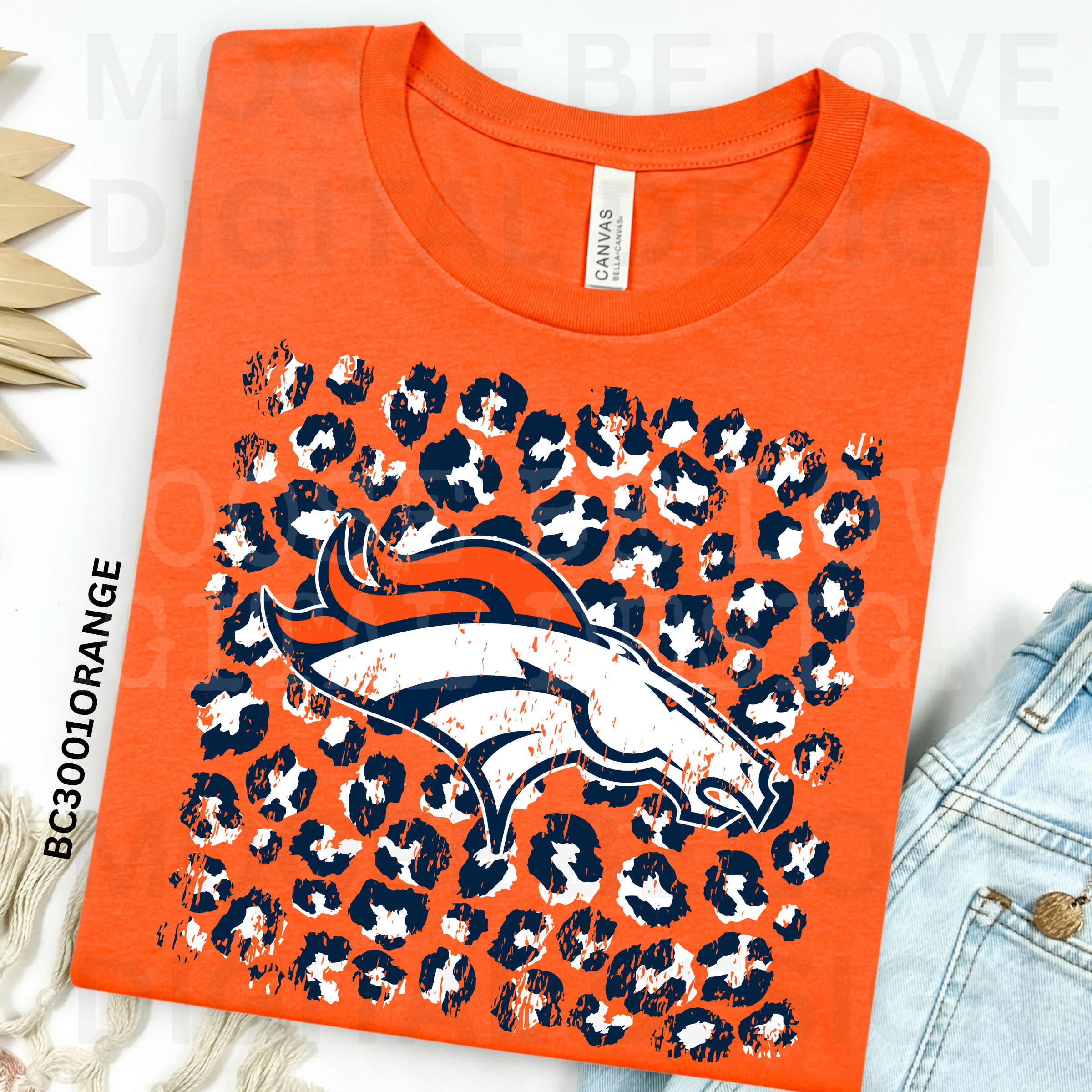 BRONCOS LEOPARD GRUNGE BUNDLE