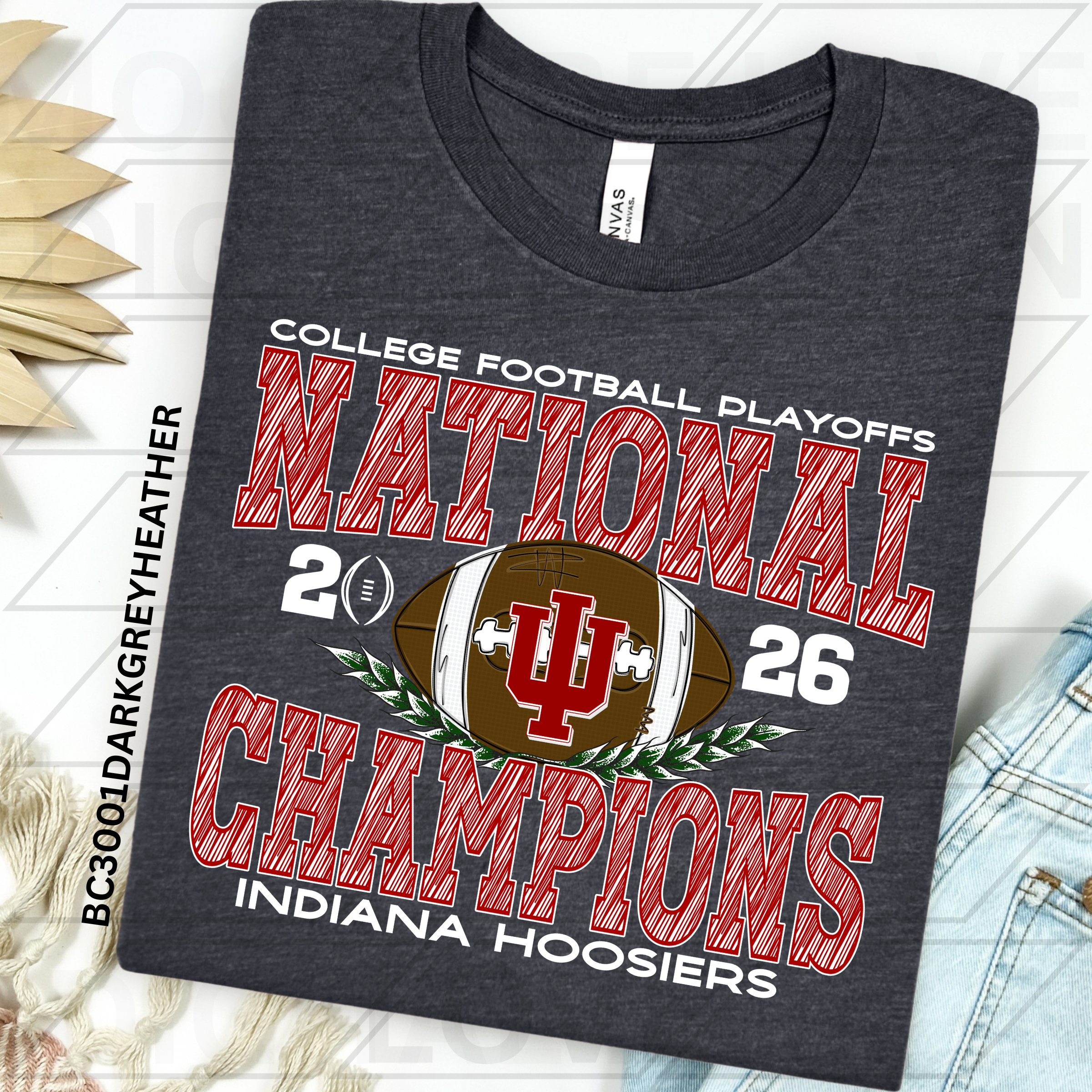 HOOSIERS NATIONAL CHAMPIONS SKETCH PNG