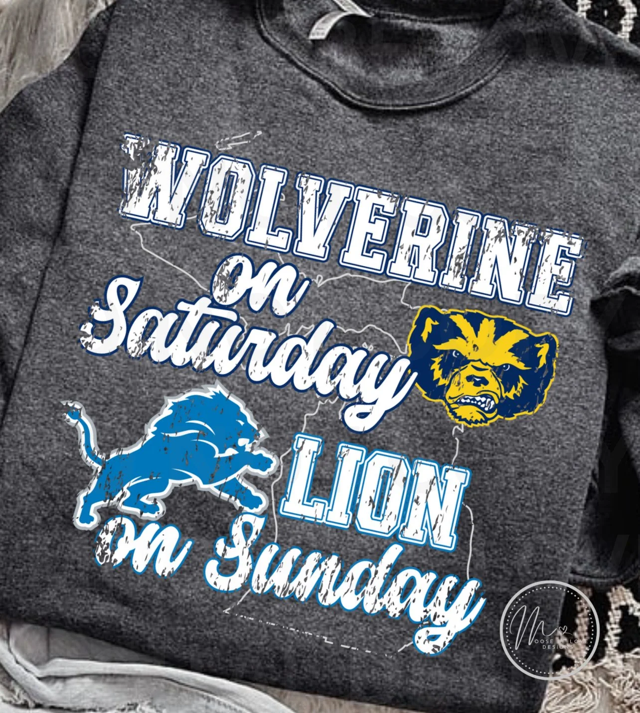 WOLVERINE ON SATURDAY LION ON SUNDAY PNG