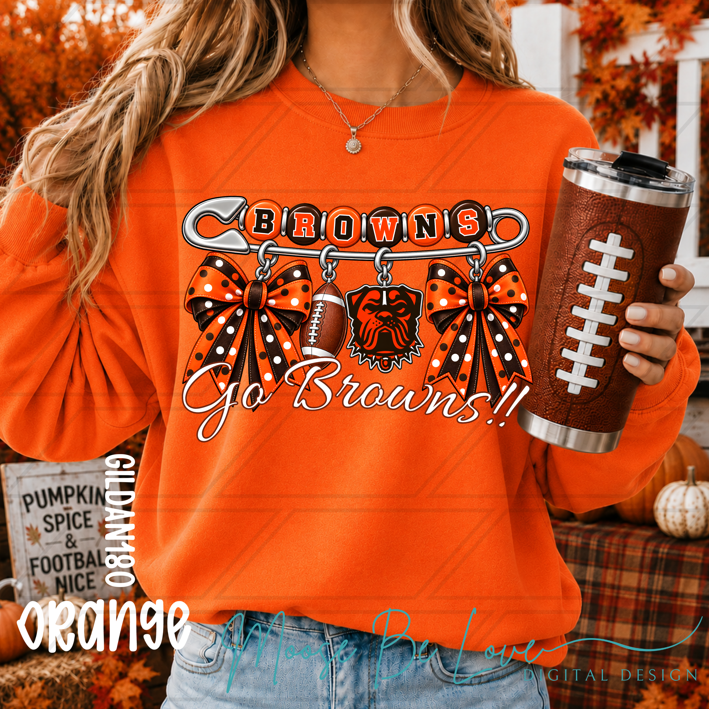 BROWNS SPIRIT BEADS AND BOWS PIN BUNDLE