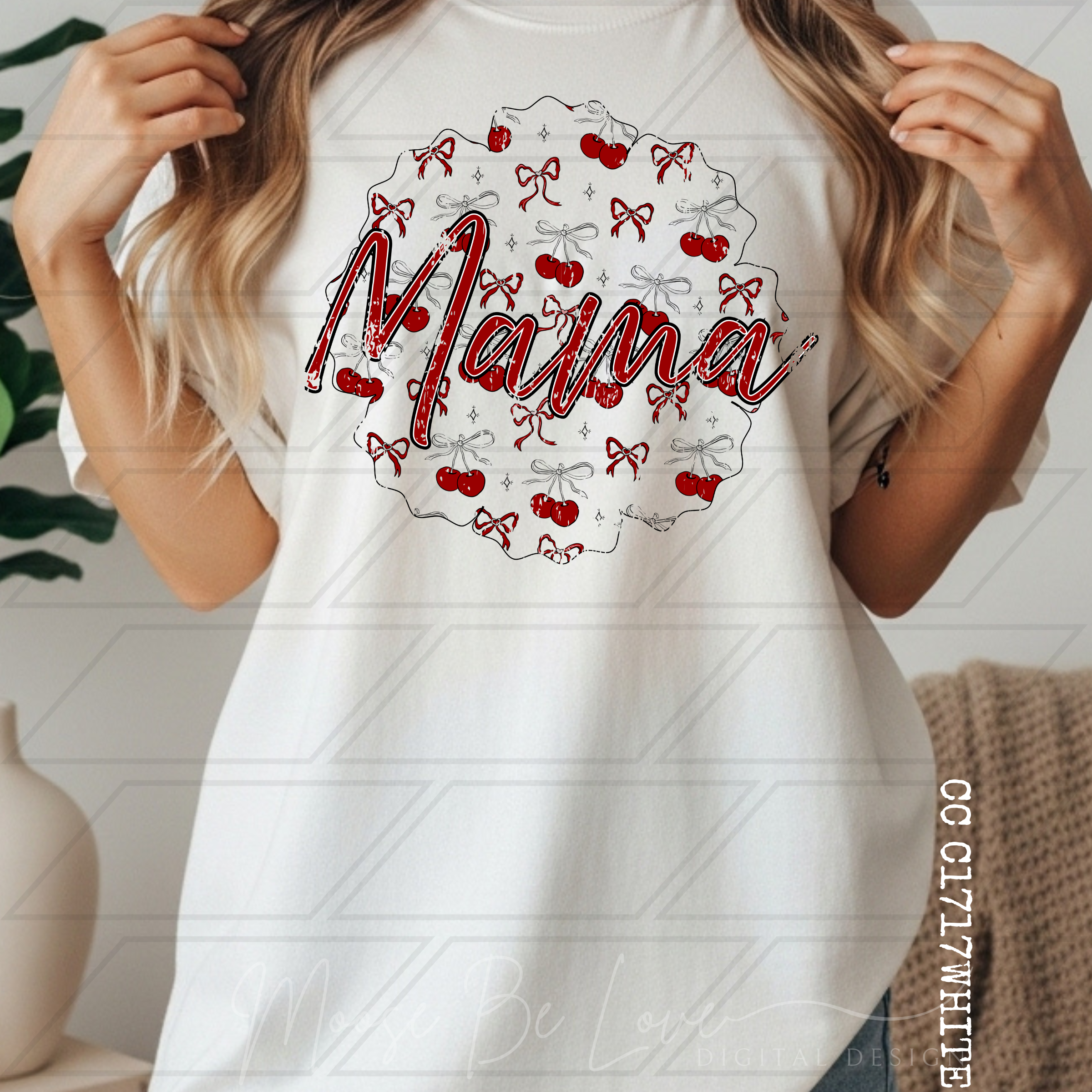 MAMA GRUNGE BOWS AND CHERRIES SCALLOP BUNDLE