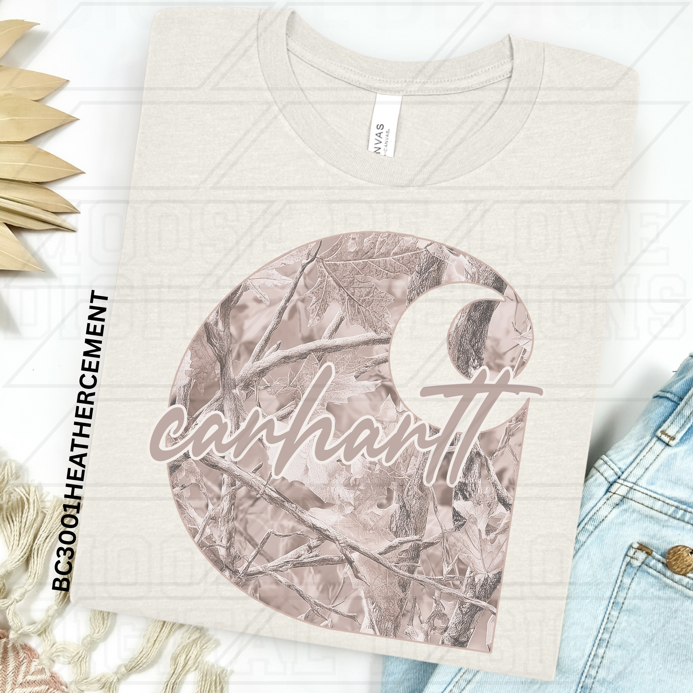 LIGHT CAMO RE@LTREE CARHARTT VARSITY SIGNATURE PNG