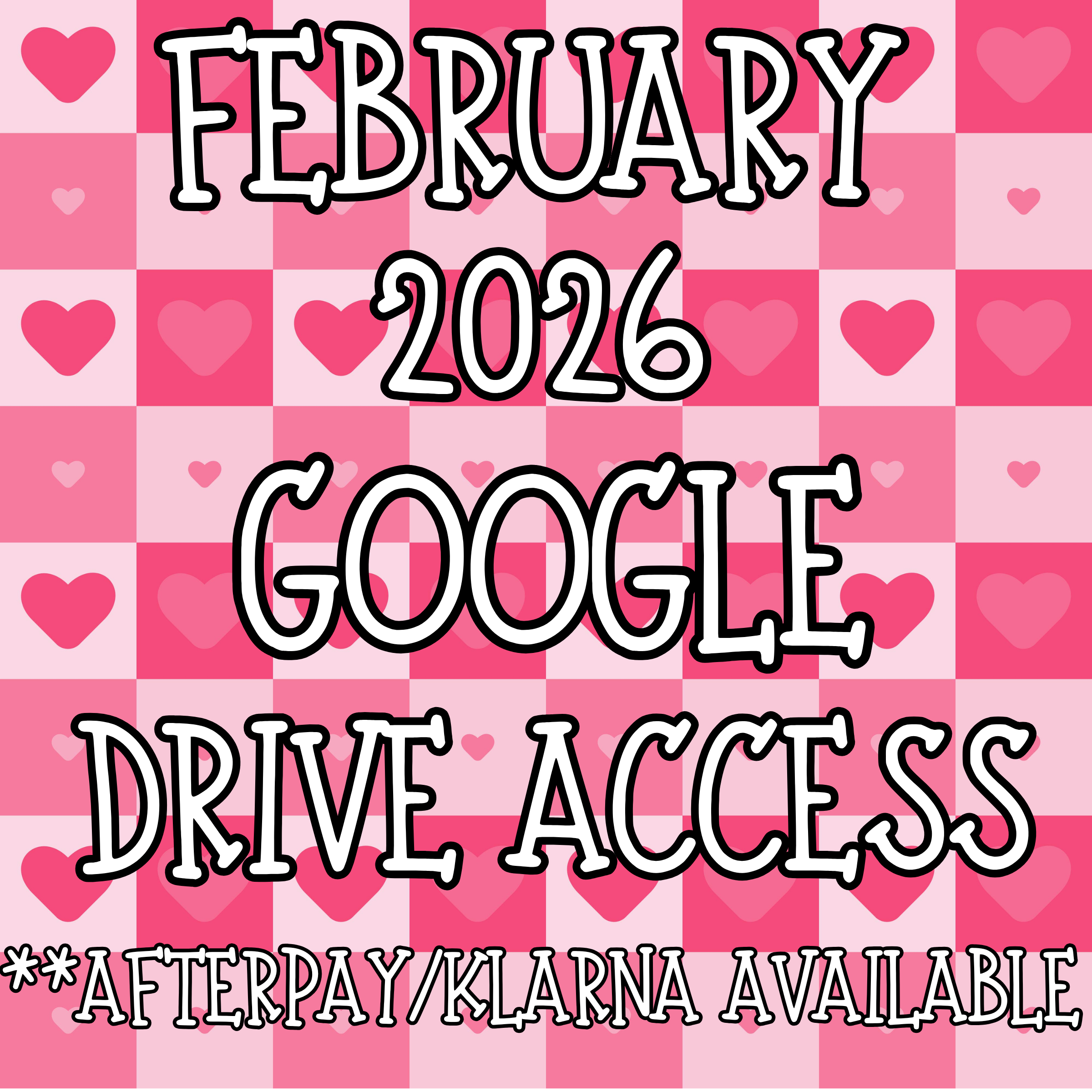 FEBRUARY 2026 MONTHLY GOOGLE DRIVE ACCESS