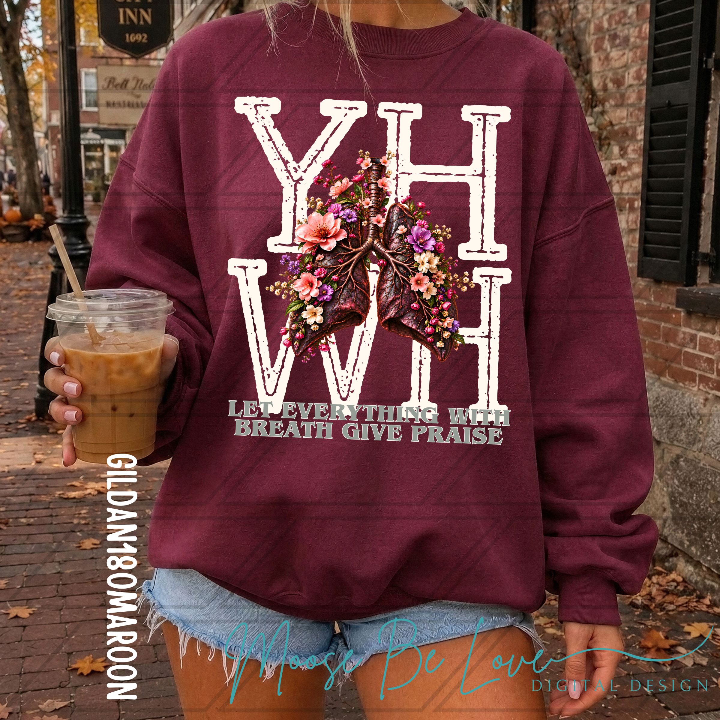 YHWH LET EVERYTHING WITH BREATH GIVE PRAISE FLORAL LUNGS BUNDLE