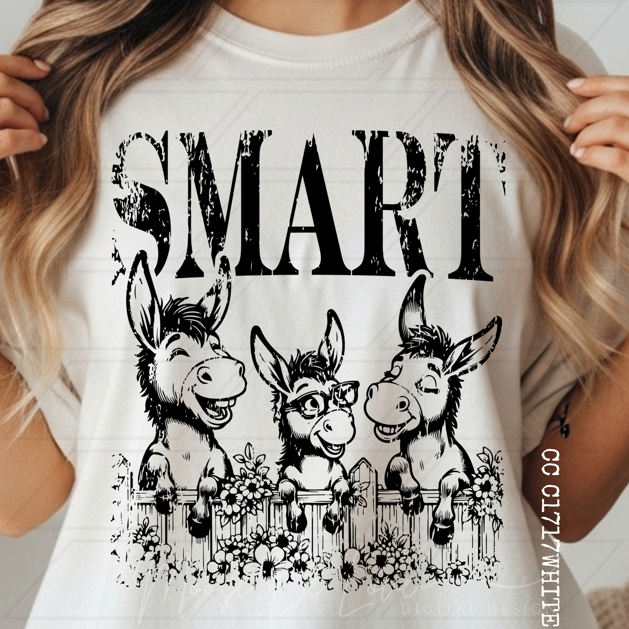 SMART DONKEYS FENCE WITH FLOWERS BUNDLE