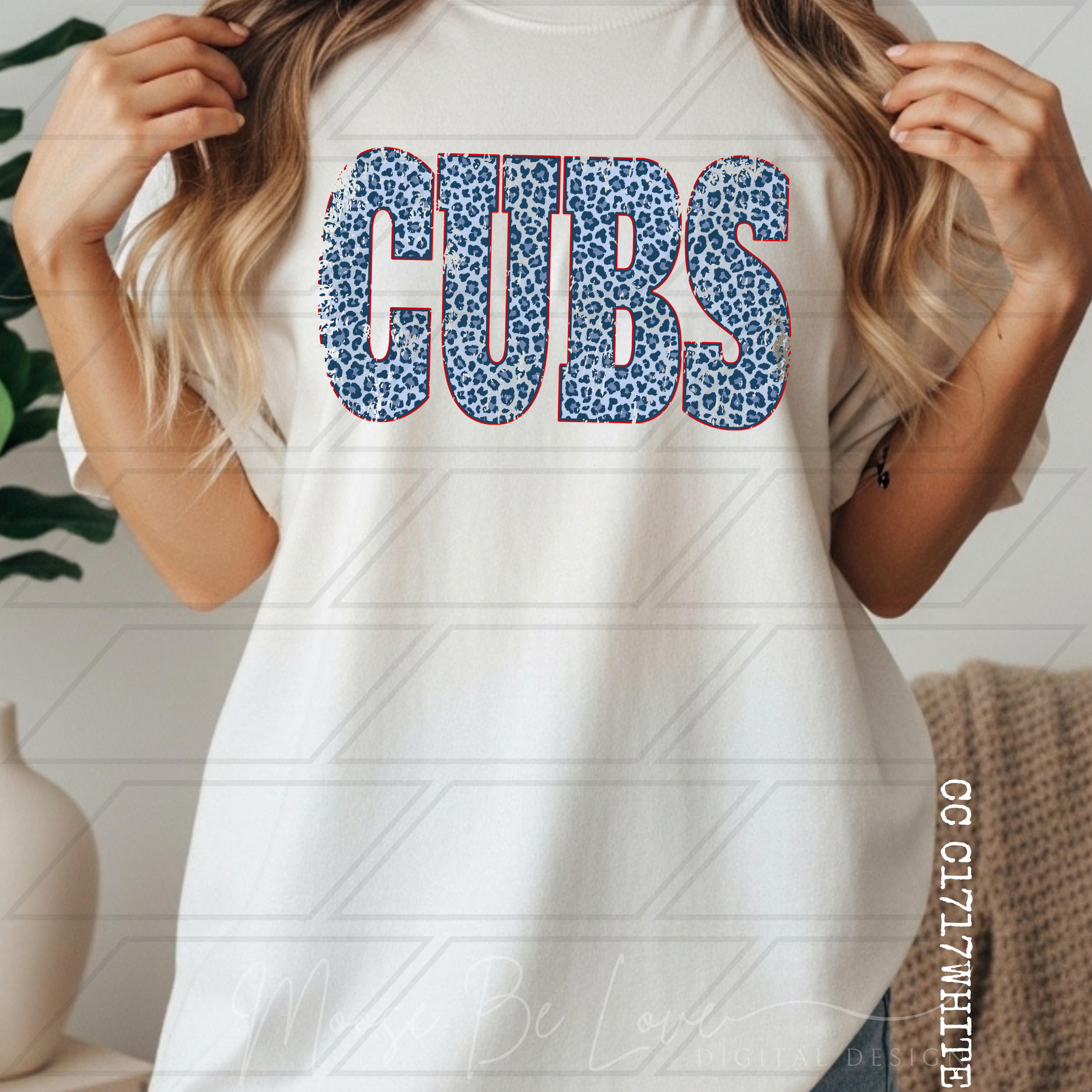 CUBS TALL NAVY VINTAGE LEOPARD BUNDLE