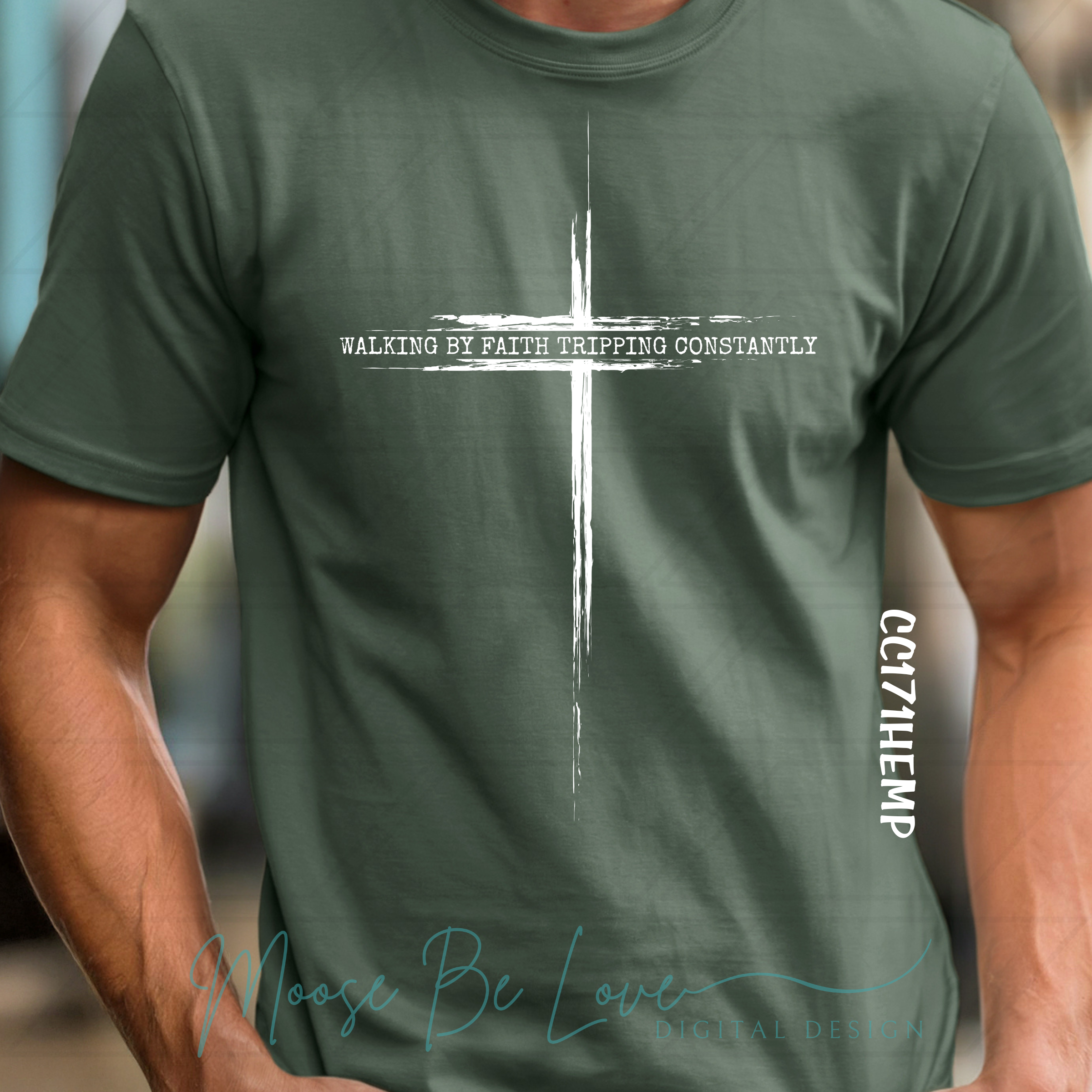 WALKING BY FAITH TRIPPING CONSTANTLY GRUNGE CROSS BUNDLE