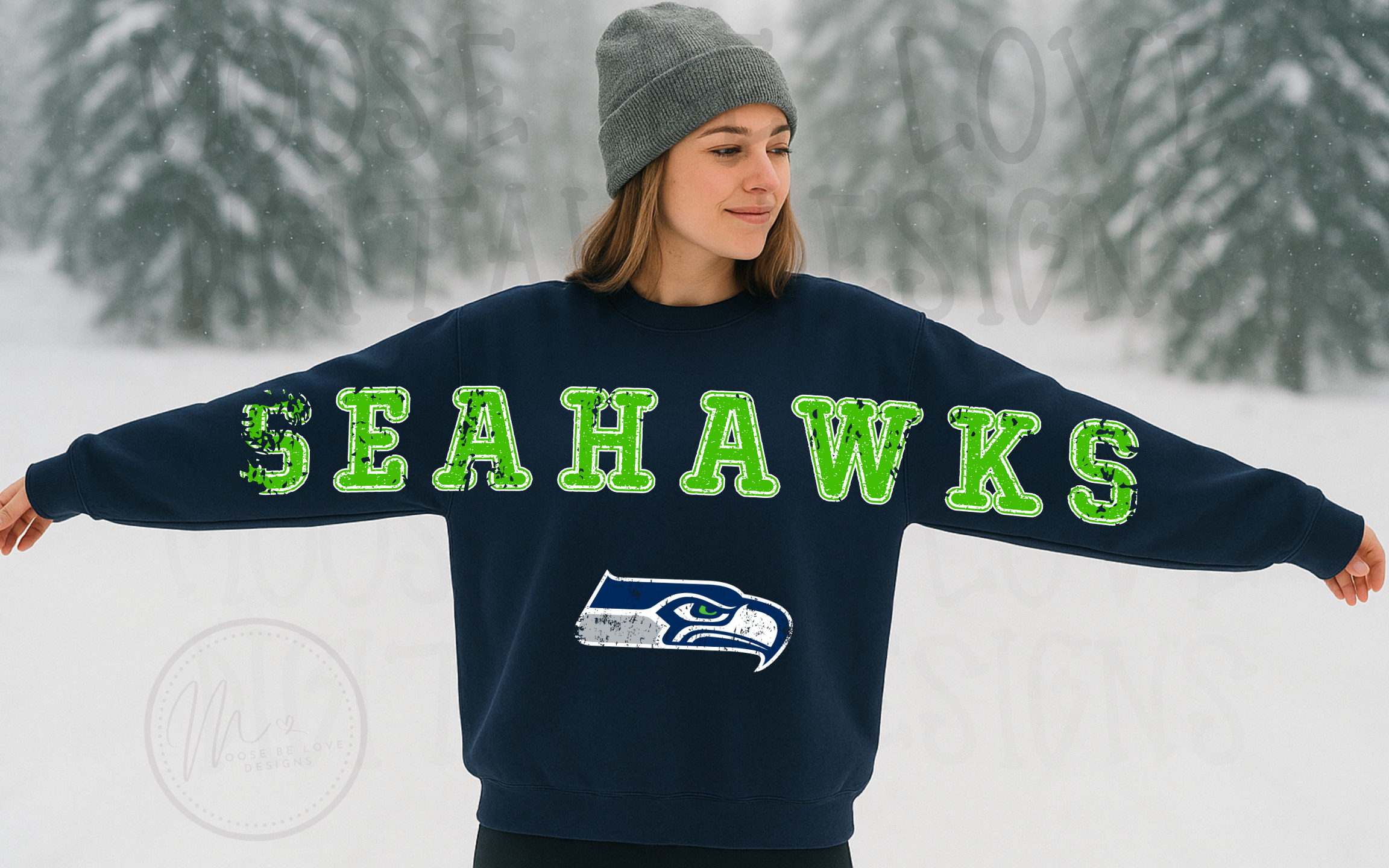 SEAHAWKS RETRO DESTROYED EXTENDED ARM BUNDLE