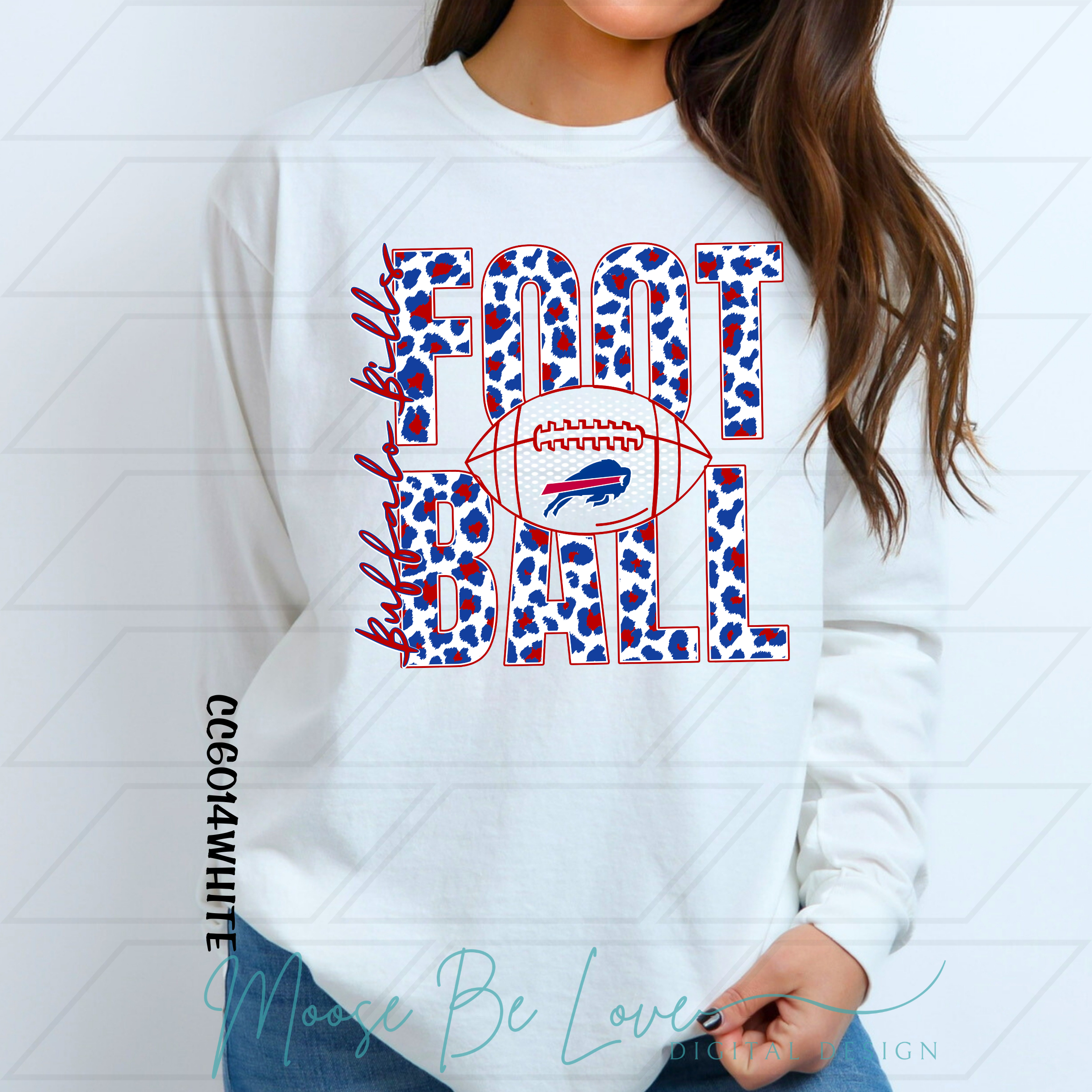BILLS LEOPARD STACKED FOOTBALL BUNDLE