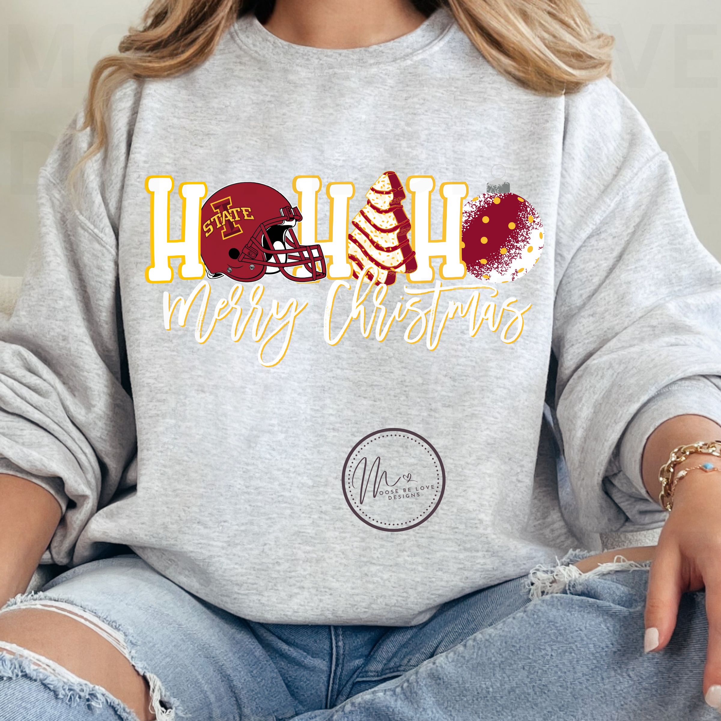 CYCLONES FOOTBALL HO HO HO MERRY CHRISTMAS PNG