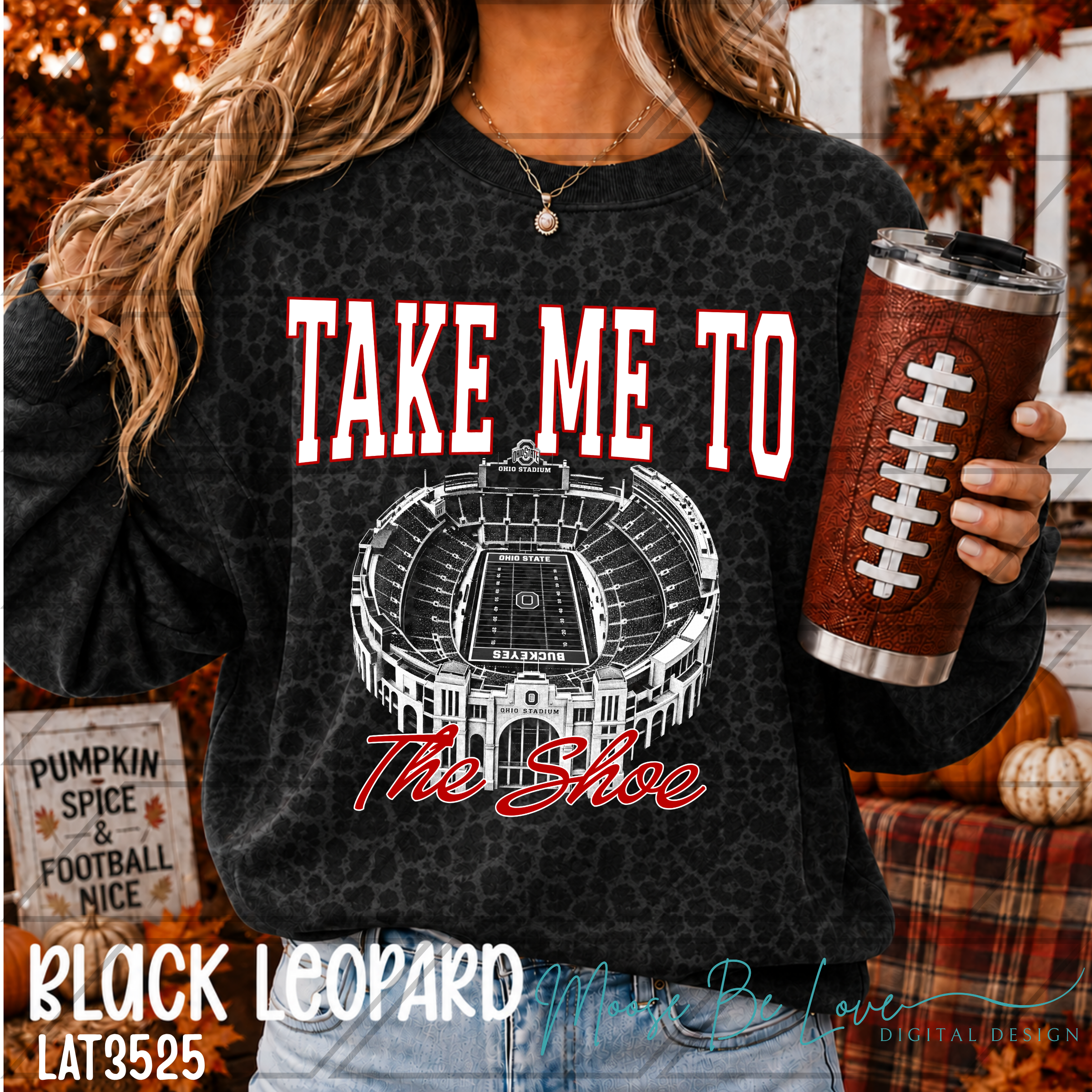 TAKE ME TO THE SHOE OHIO STADIUM HALFTONE BUNDLE