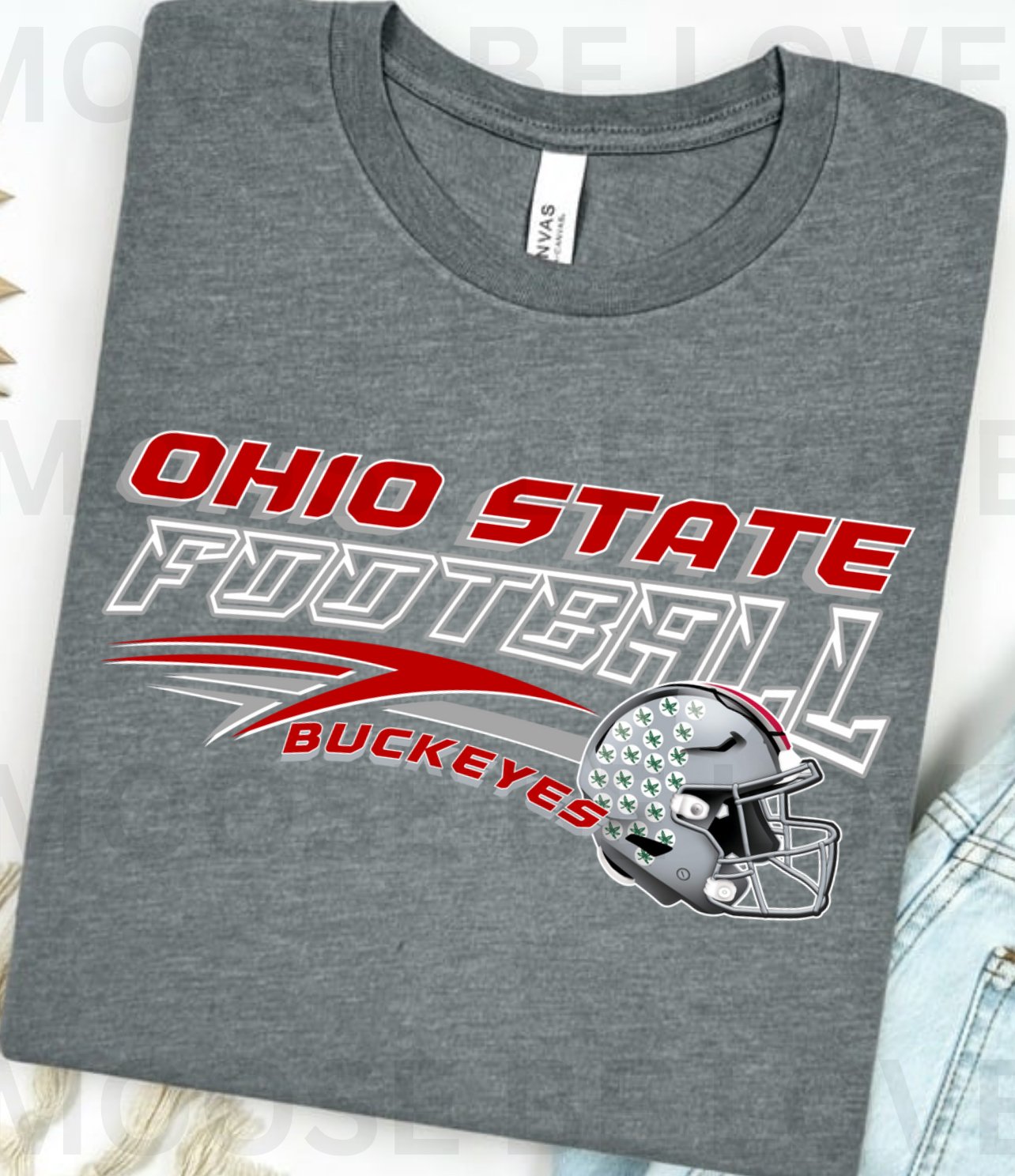 BUCKEYES FOOTBALL TRIBAL PNG