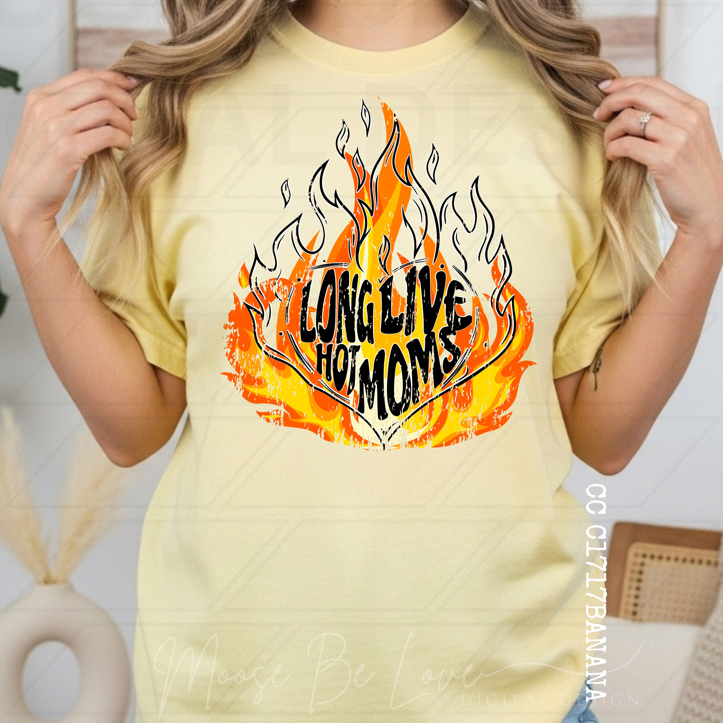 LONG LIVE HOT MOMS FLAMES BUNDLE