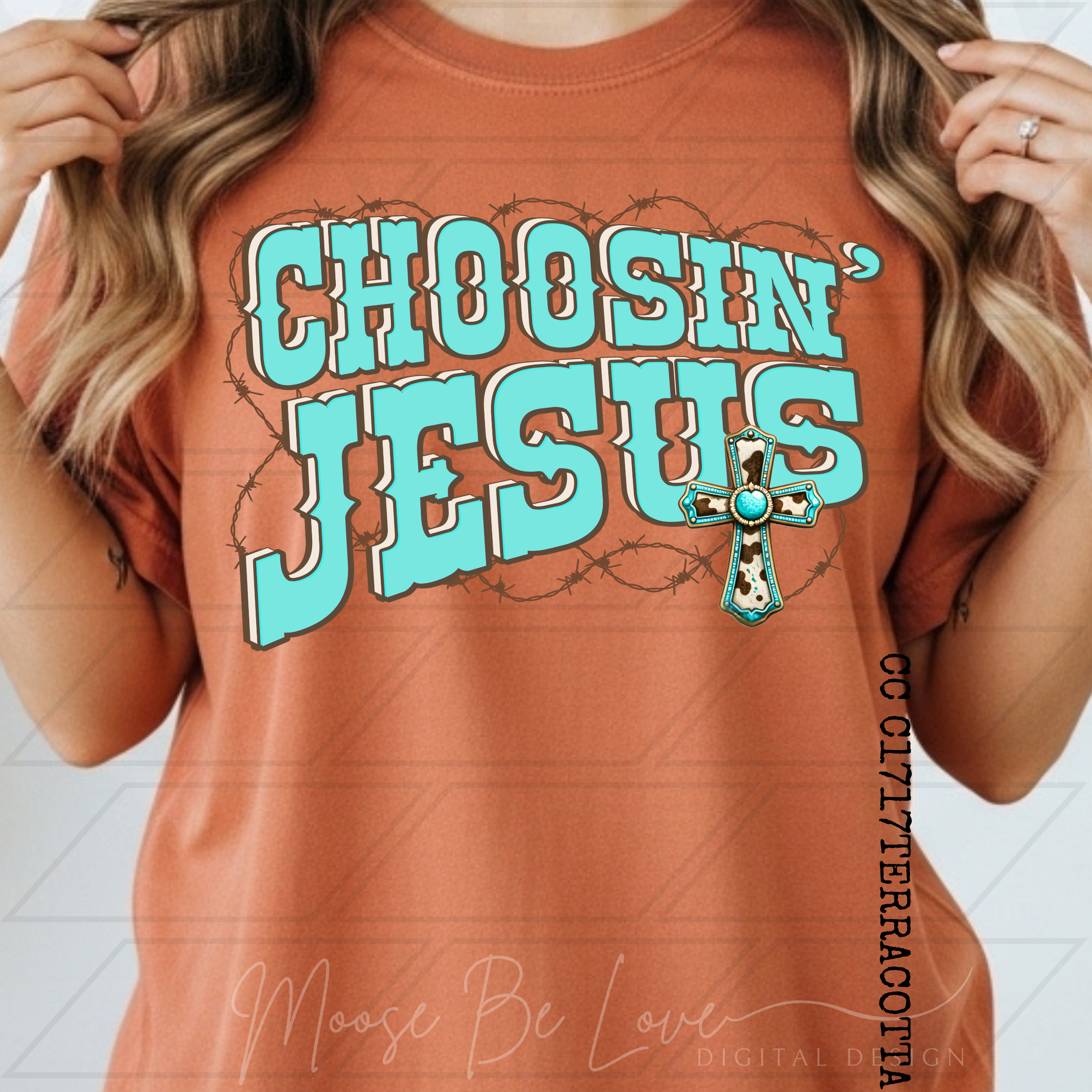 CHOOSIN' JESUS WESTERN CROSS BUNDLE