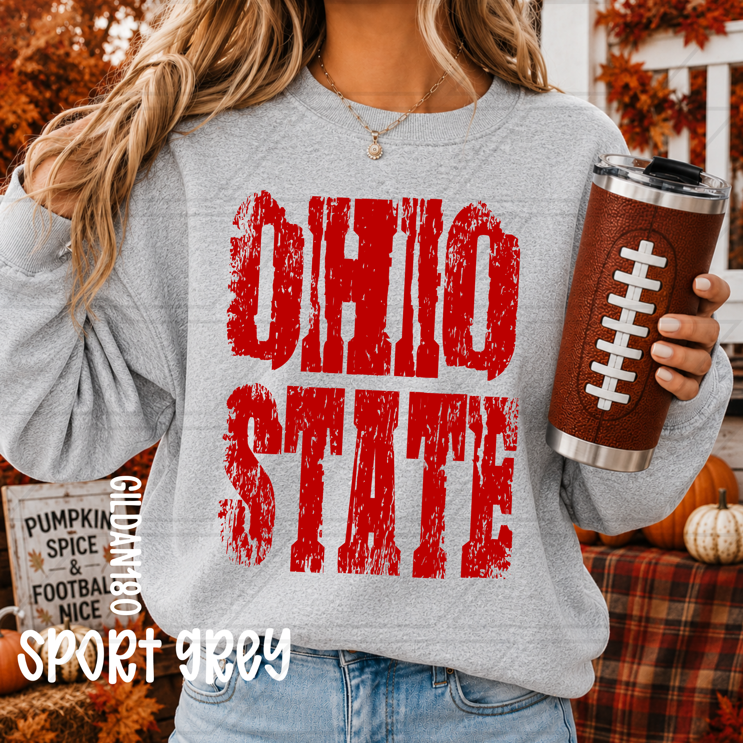 OHIO STATE DAMAGED TALL ALPHA BUNDLE