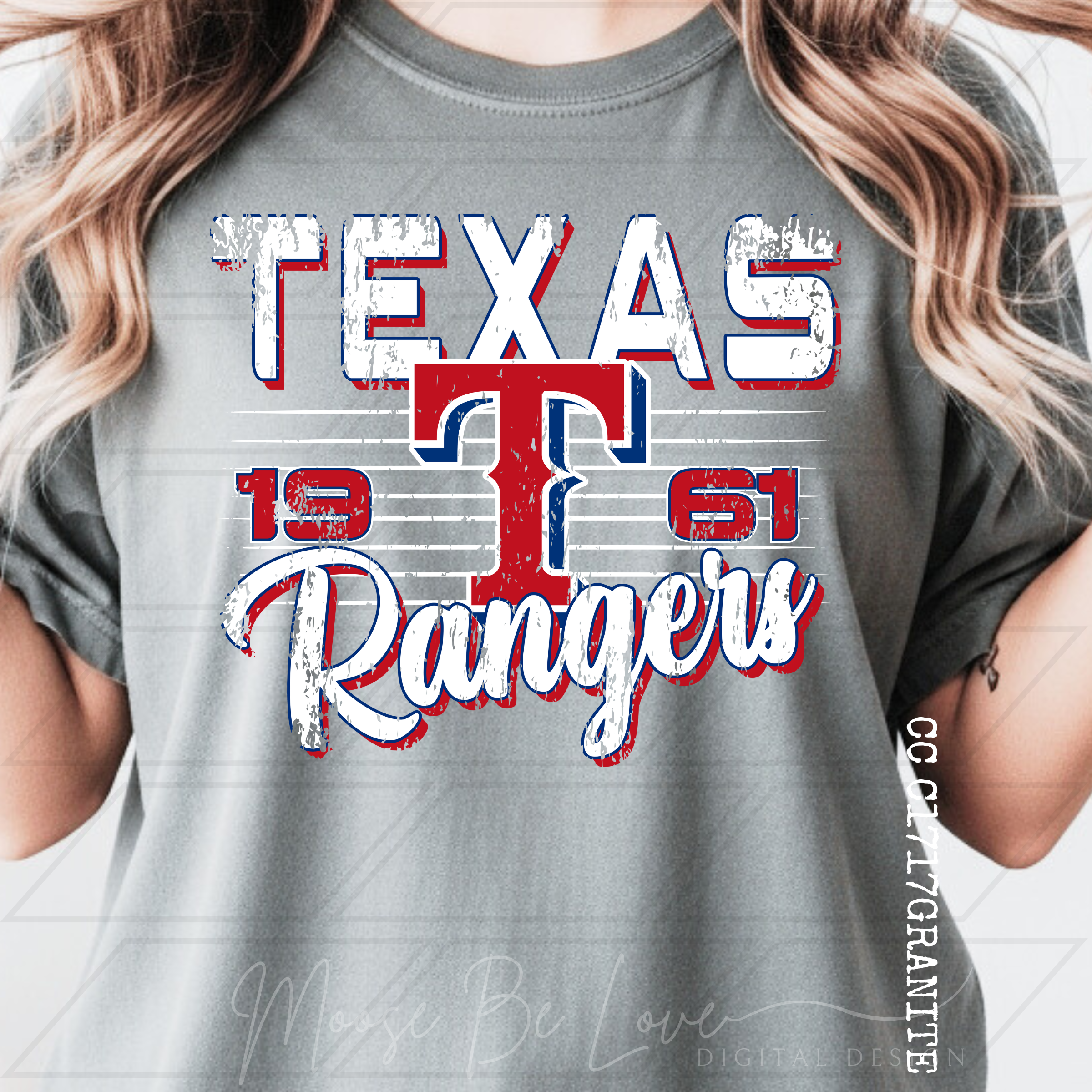 RANGERS BASEBALL RETRO AGRESSIVE LINES BUNDLE