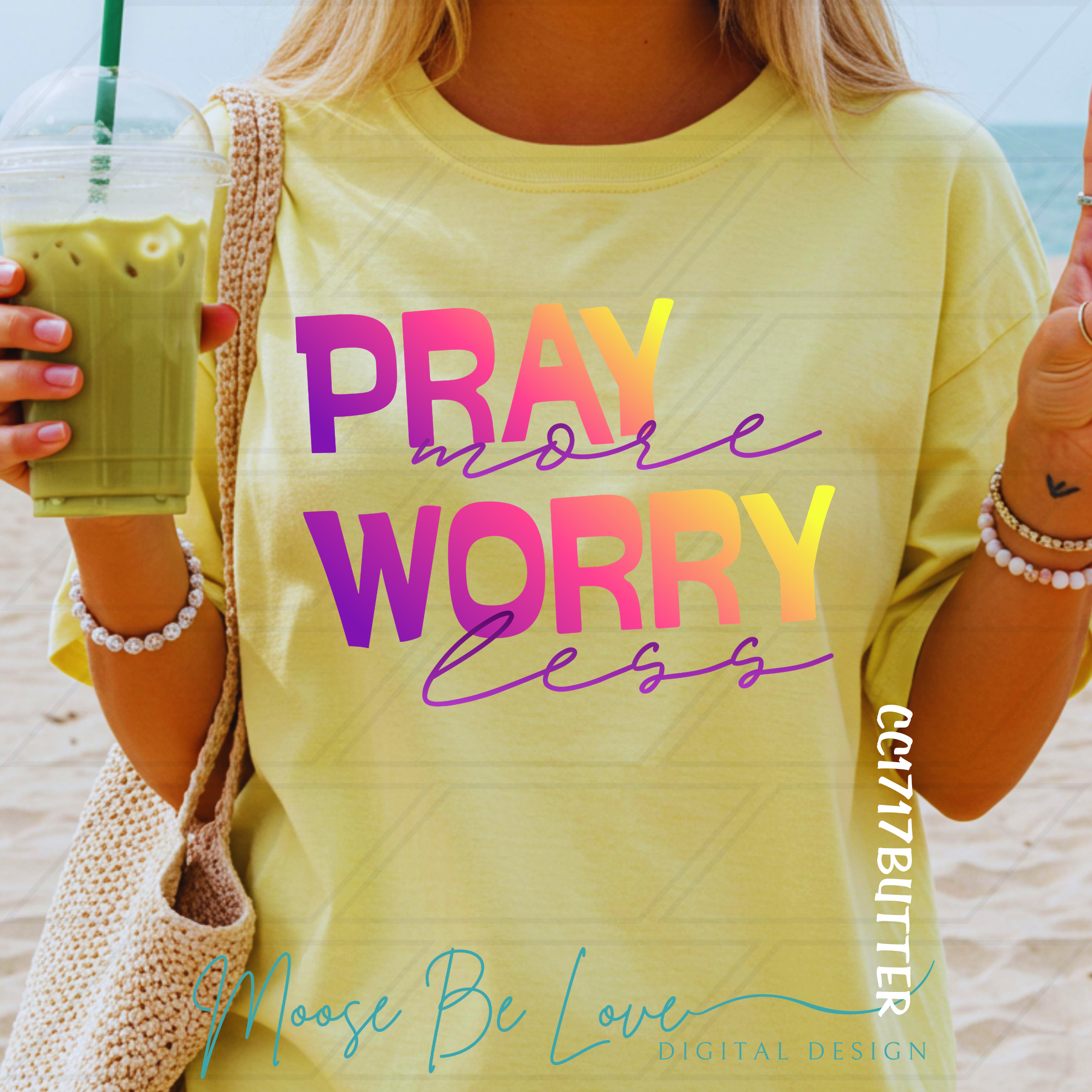 PRAY MORE WORRY LESS OMBRE BUNDLE