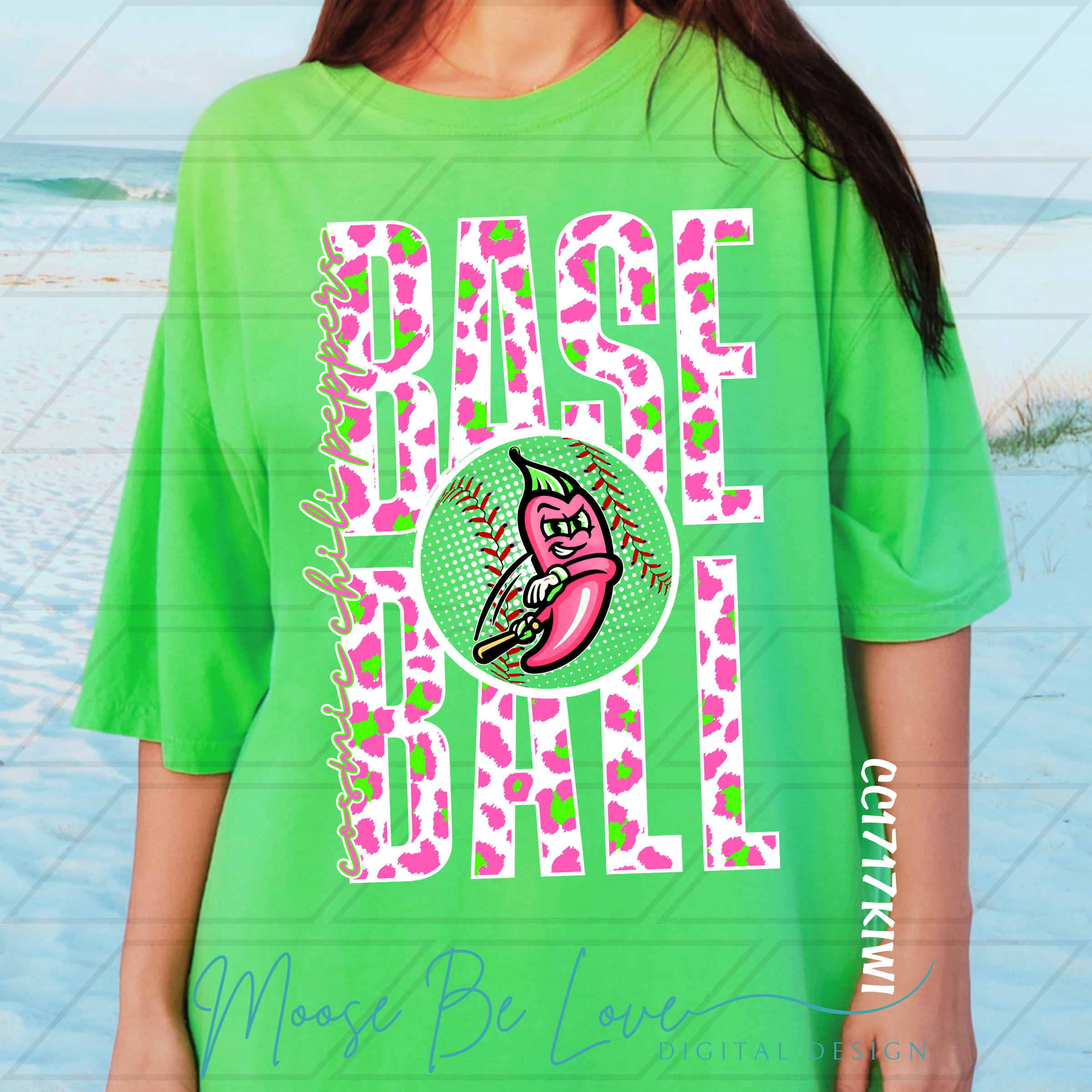CHILI PEPPERS STACKED LEOPARD BASEBALL BUNDLE