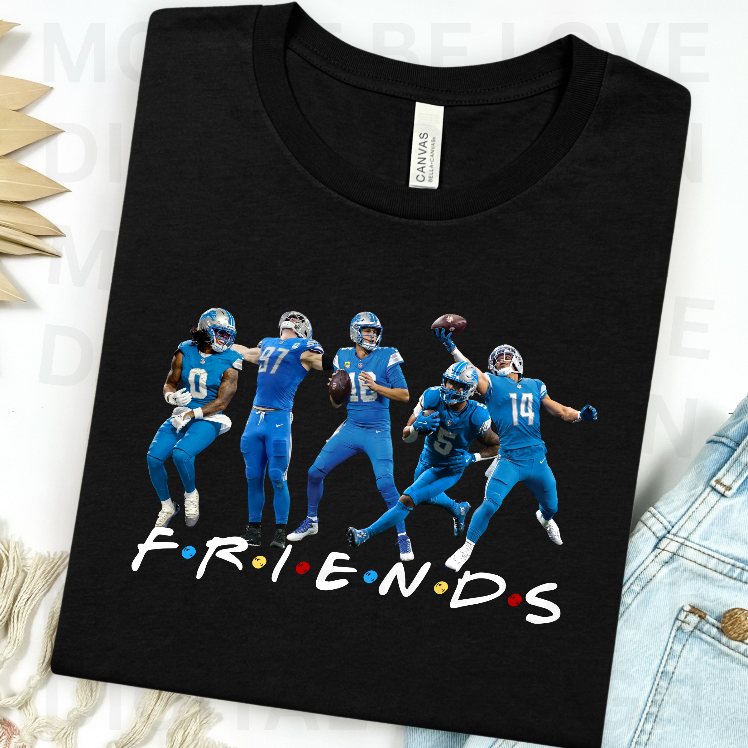 "FRIENDS" DETROIT FOOTBALL BUNDLE
