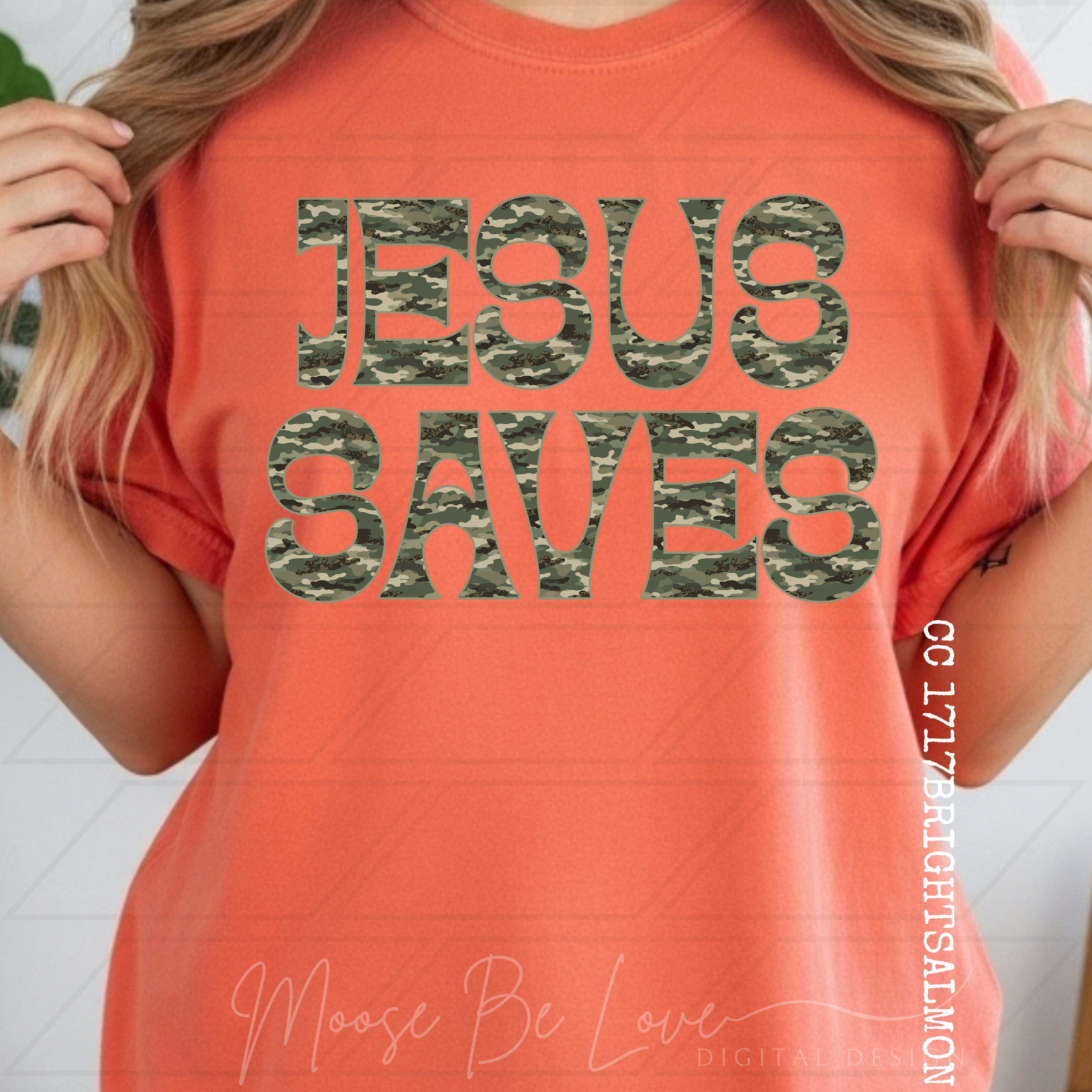 JESUS SAVES KINDRED CAMO PNG