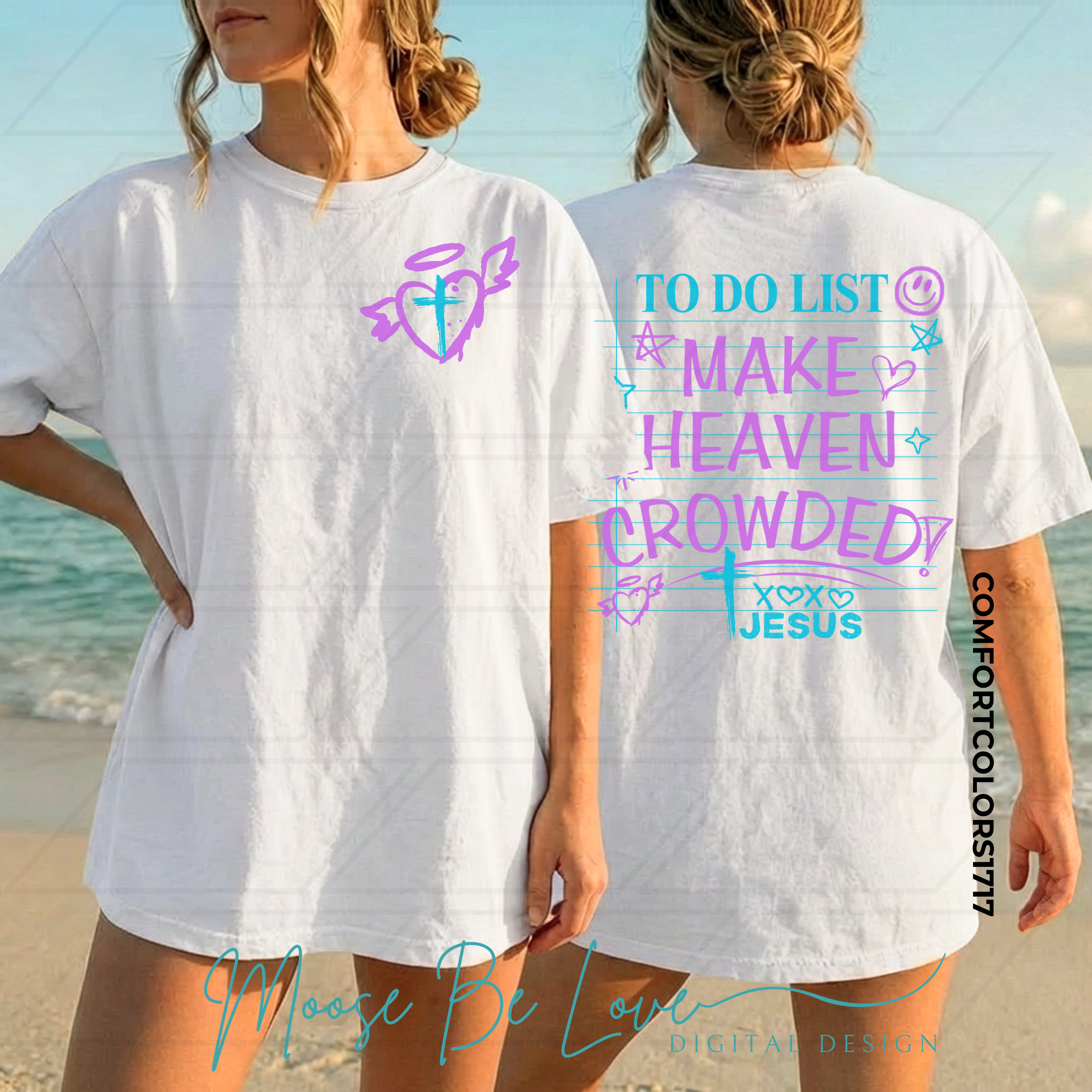 TO DO LIST: MAKE HEAVEN CROWDED XOXO JESUS BUNDLE