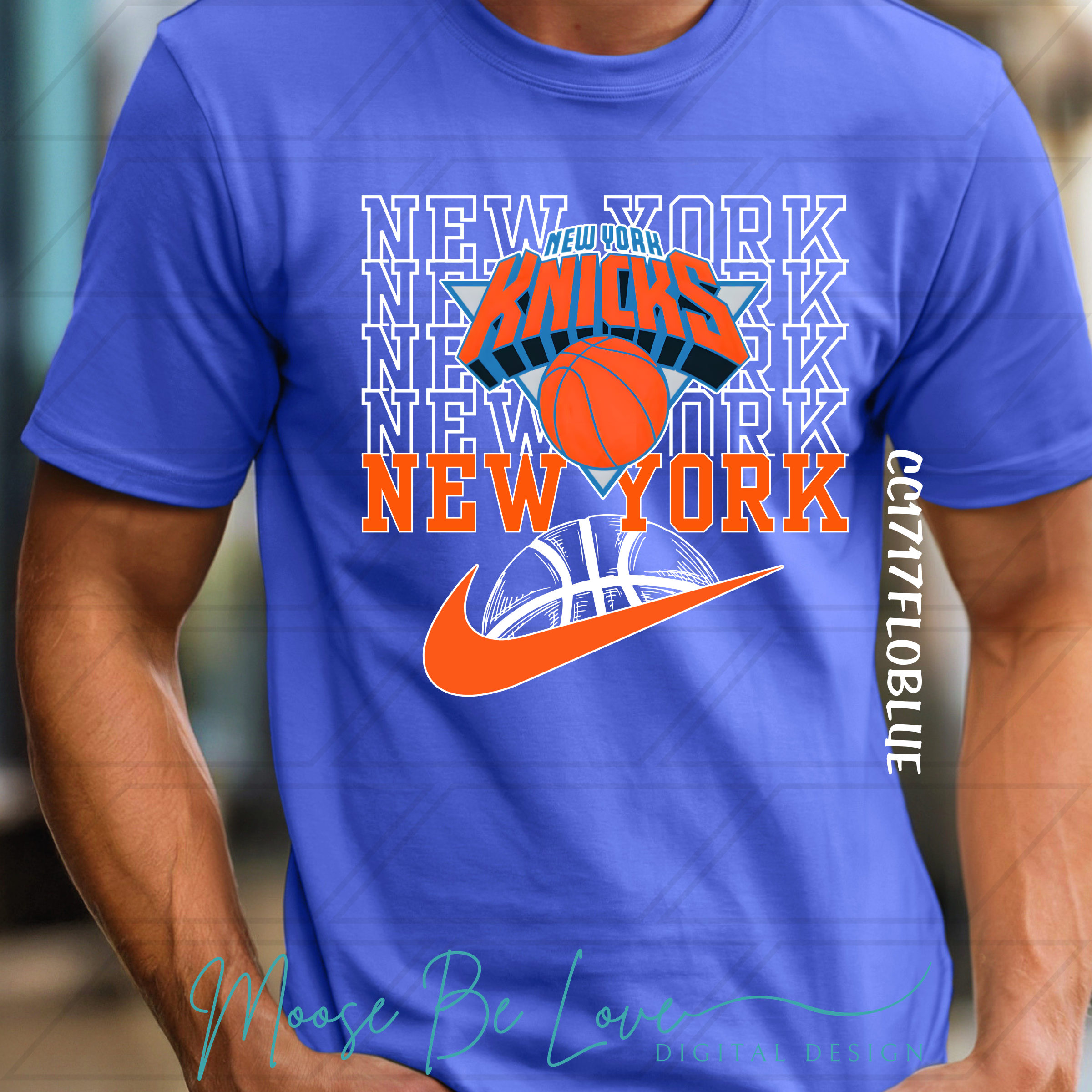 KNICKS BASKETBALL STACKED SWOOSH PNG