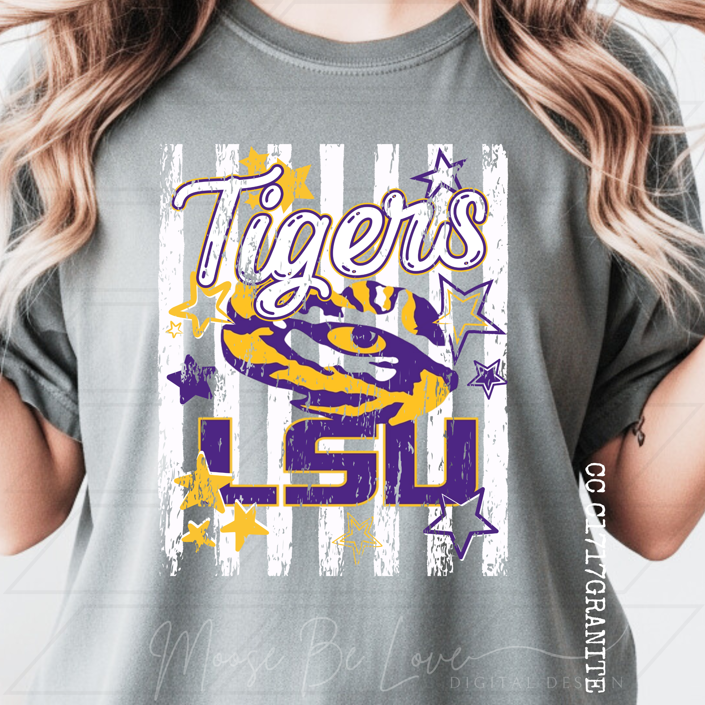 LSU STARS AND VERTICAL STRIPES BUNDLE