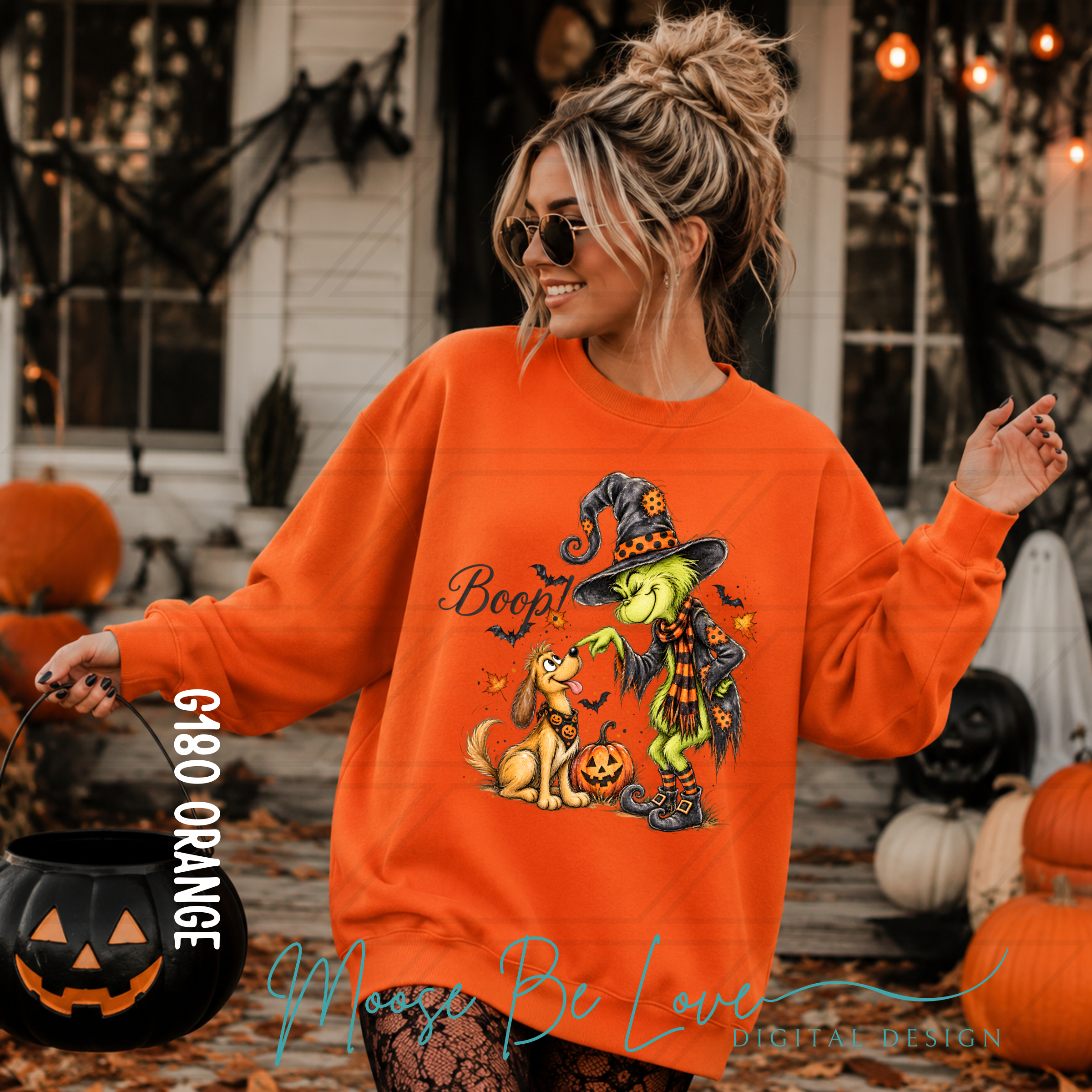 GREEN MONSTER HALLOWEEN BOOP BUNDLE