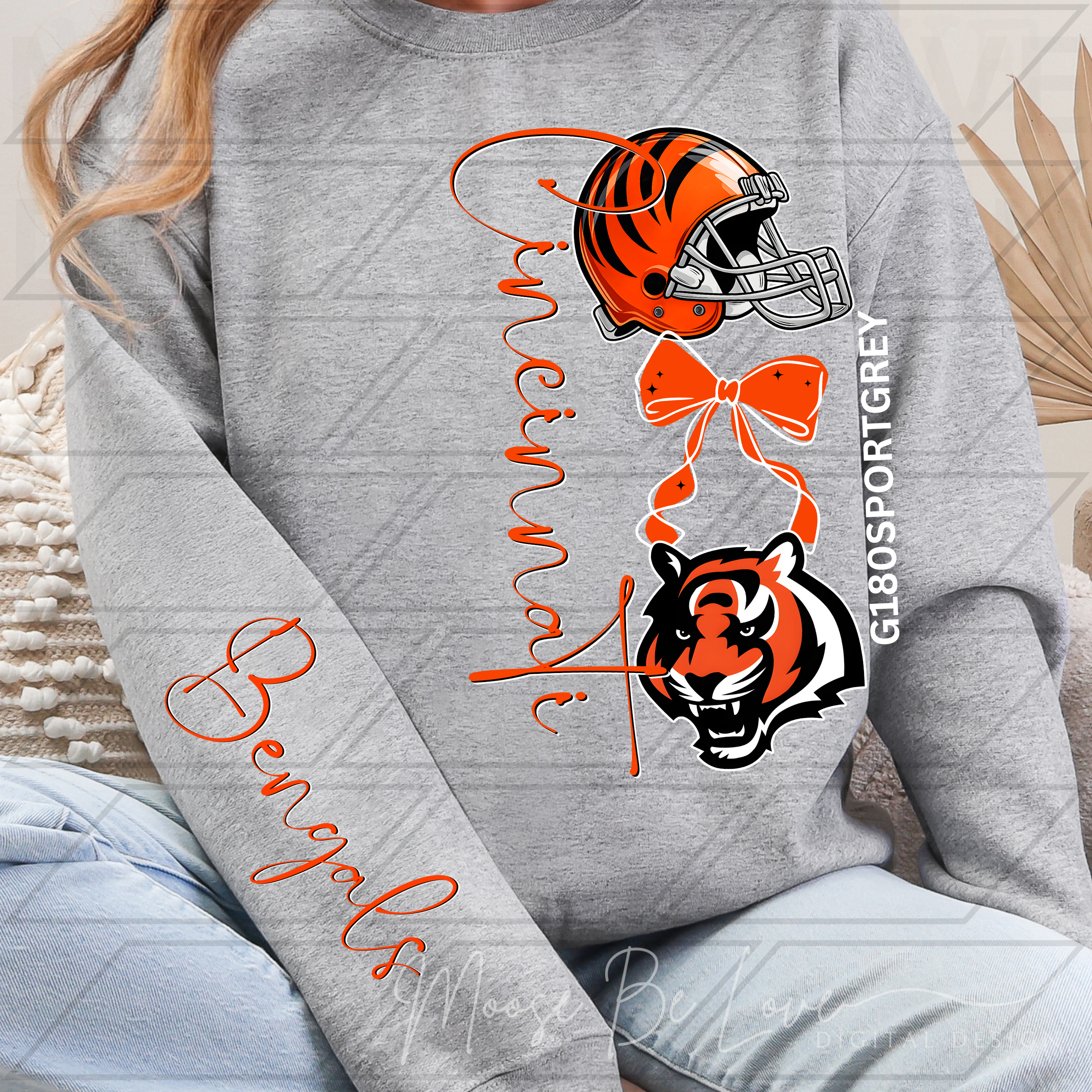 BENGALS VERTICAL BLASTLINE BOW BUNDLE