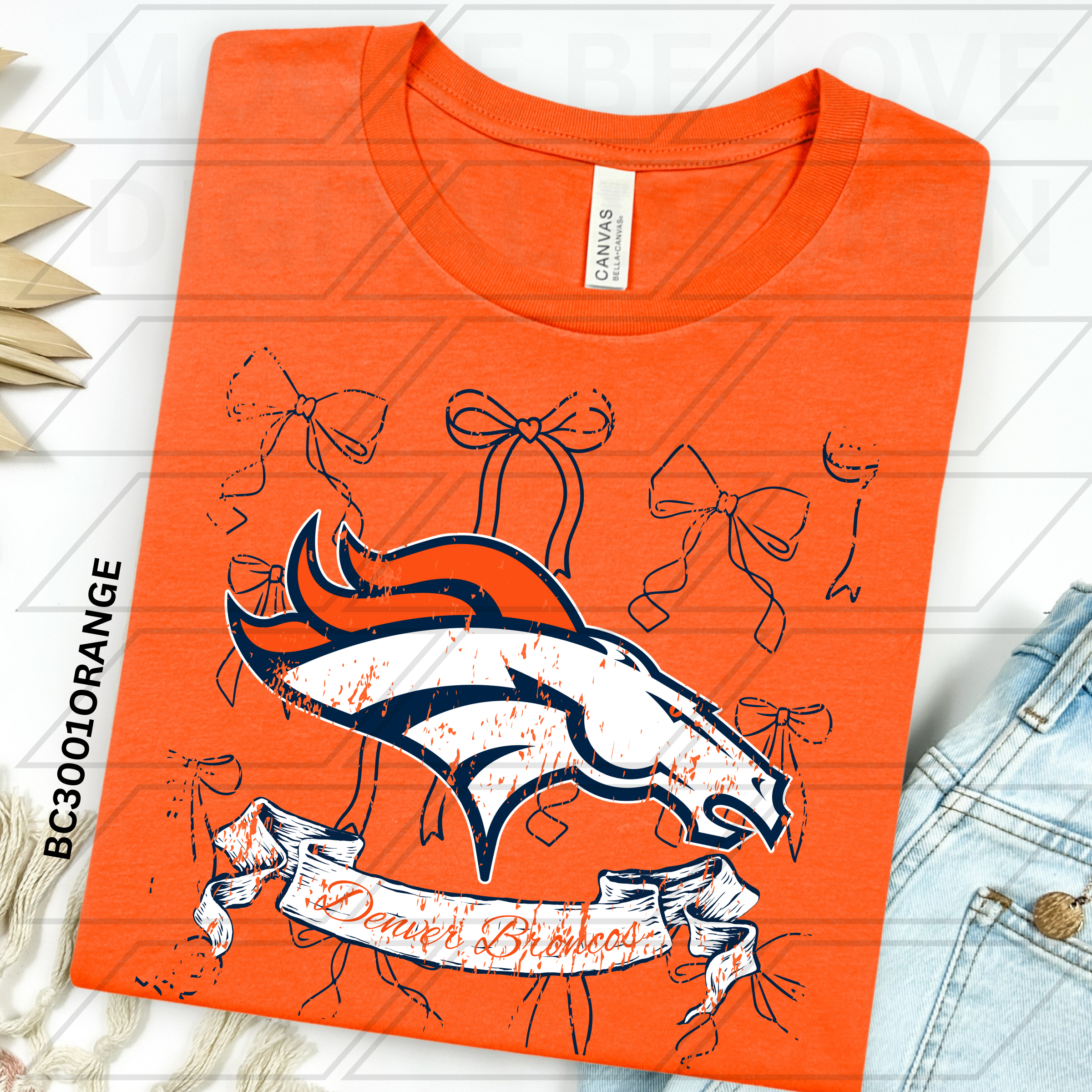 BRONCOS BOW GRUNGE BUNDLE
