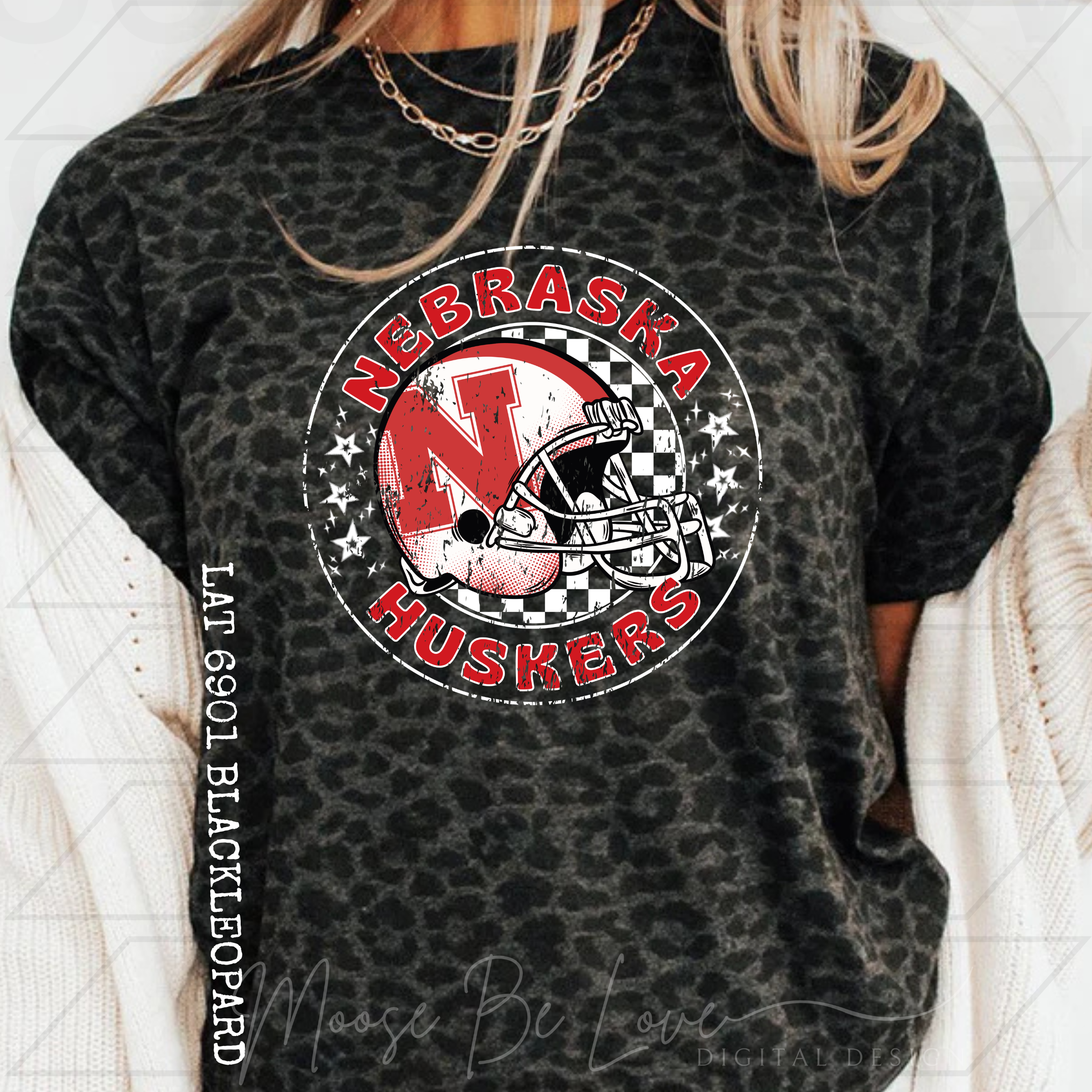 NEBRASKA GILKER CHECKERED CIRCLE BUNDLE**6 FILES - 3 COLORWAYS**