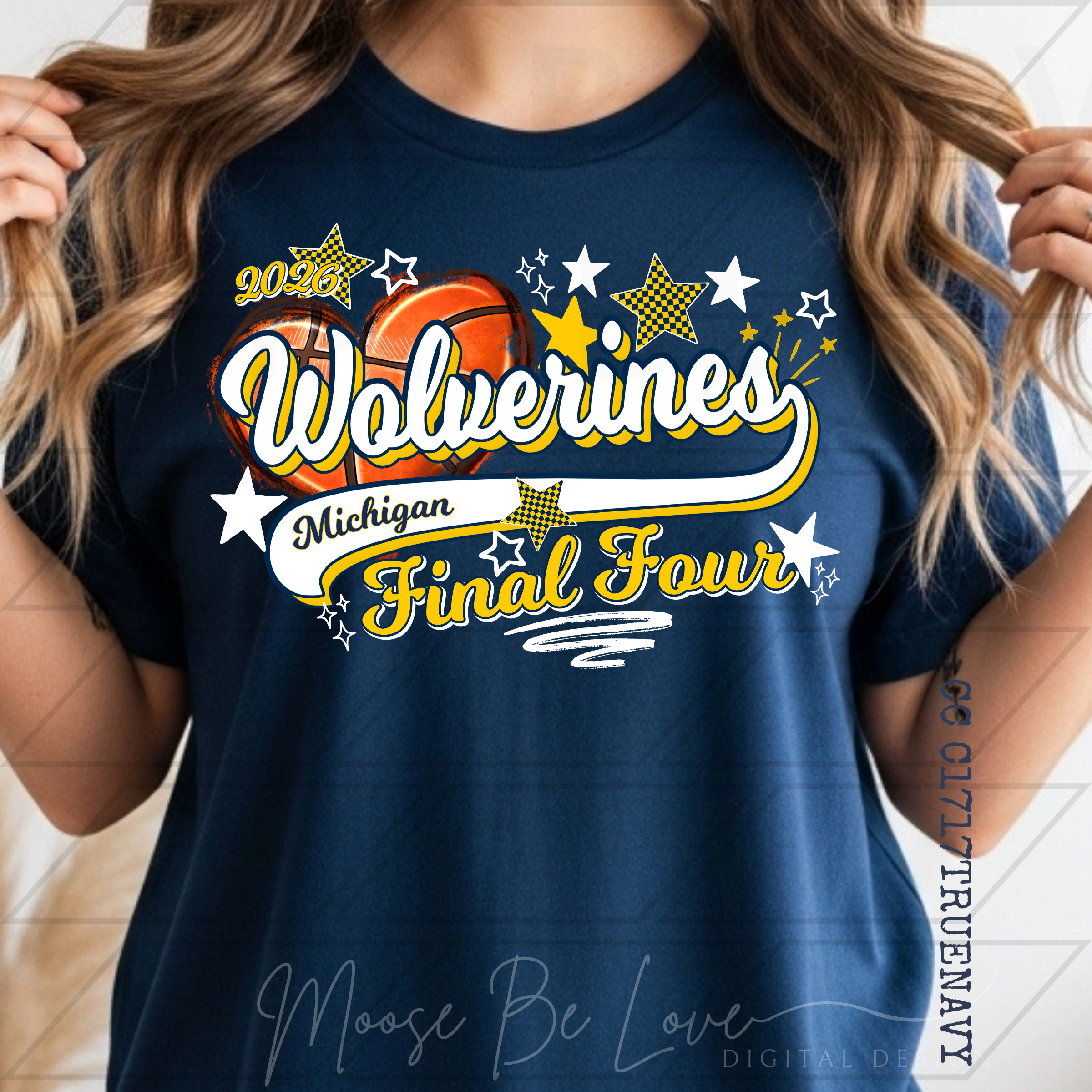 WOLVERINES BASKETBALL FINAL FOUR RETRO STARS PNG