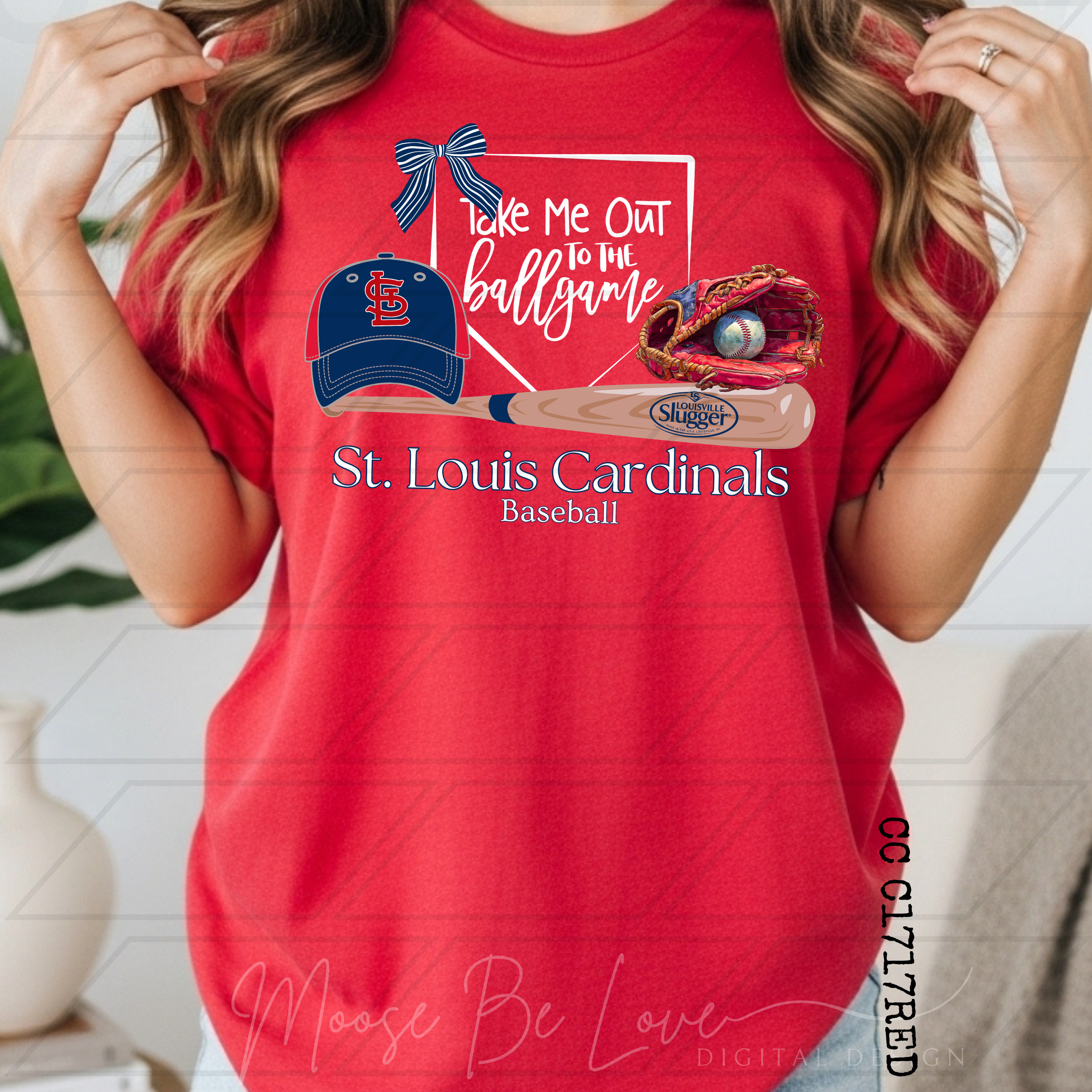 ST LOUIS BASEBALL TAJE ME OUT TO THE BALLGAME BUNDLE INCLUDES 2 COLOR OPTIONS