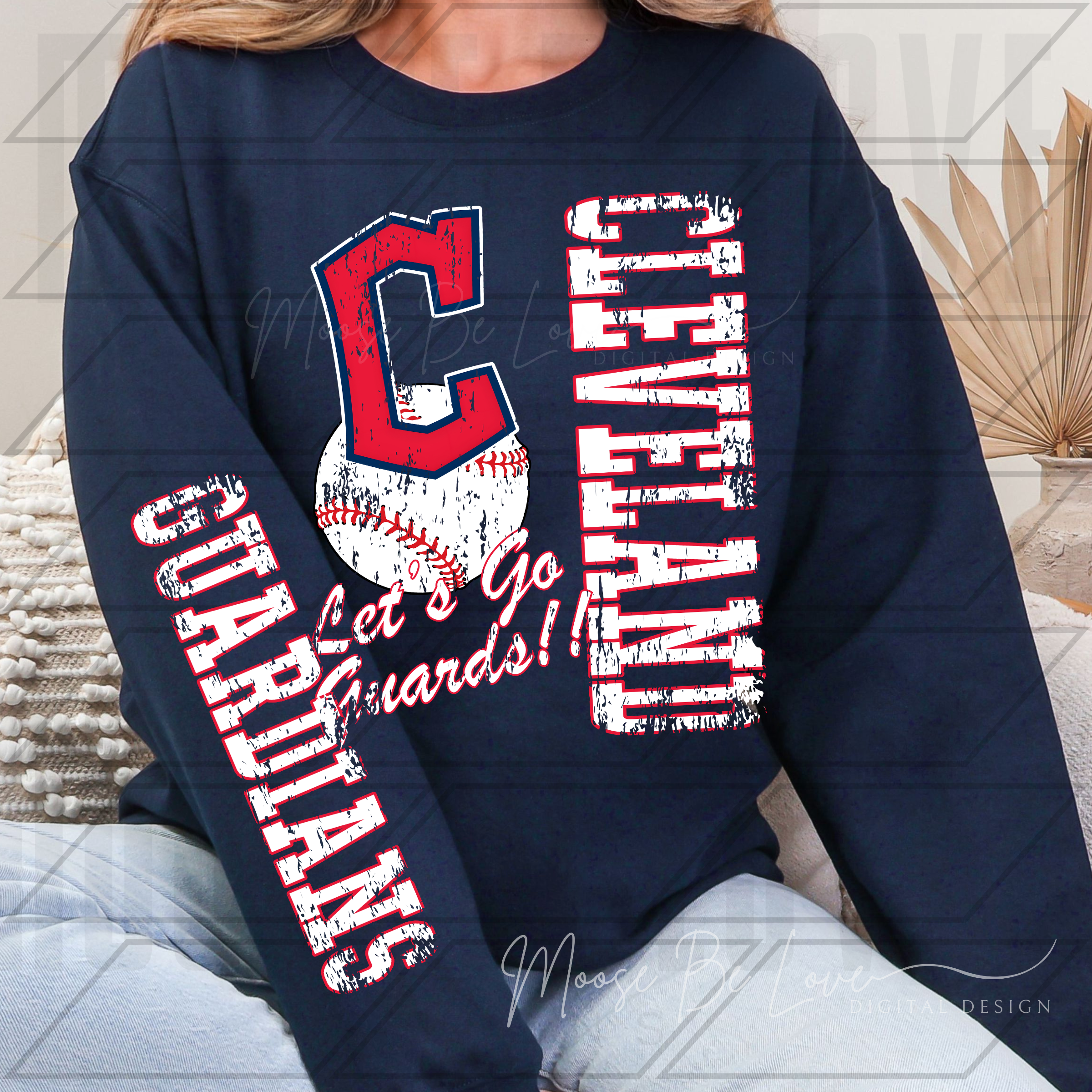 GUARDIANS BASEBALL RETRO TYPO MASCOT BUNDLE INCLUDES 2 COLOR OPTIONS