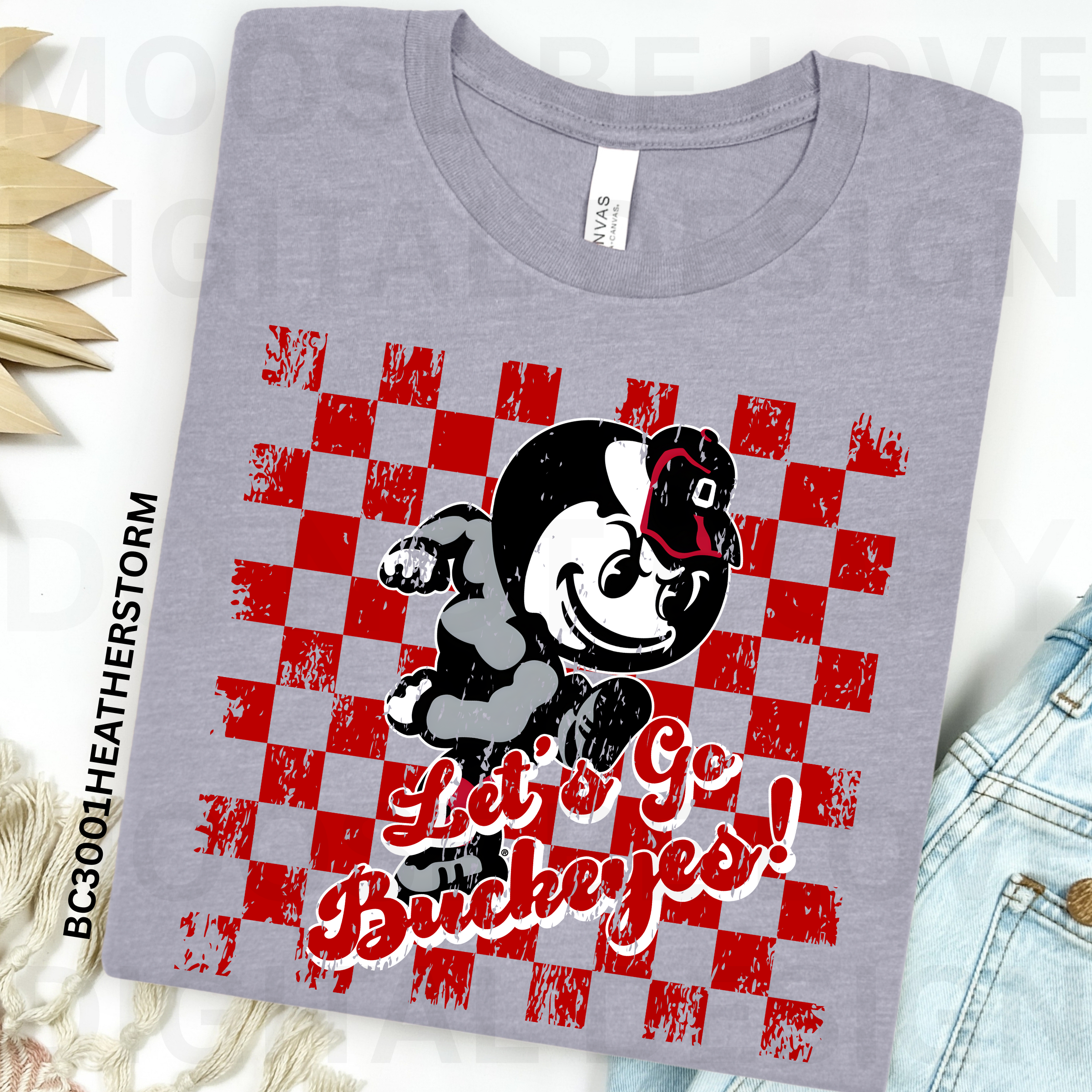OHIO STATE RETRO BRUTUS CHECKERED GRUNGE BUNDLE