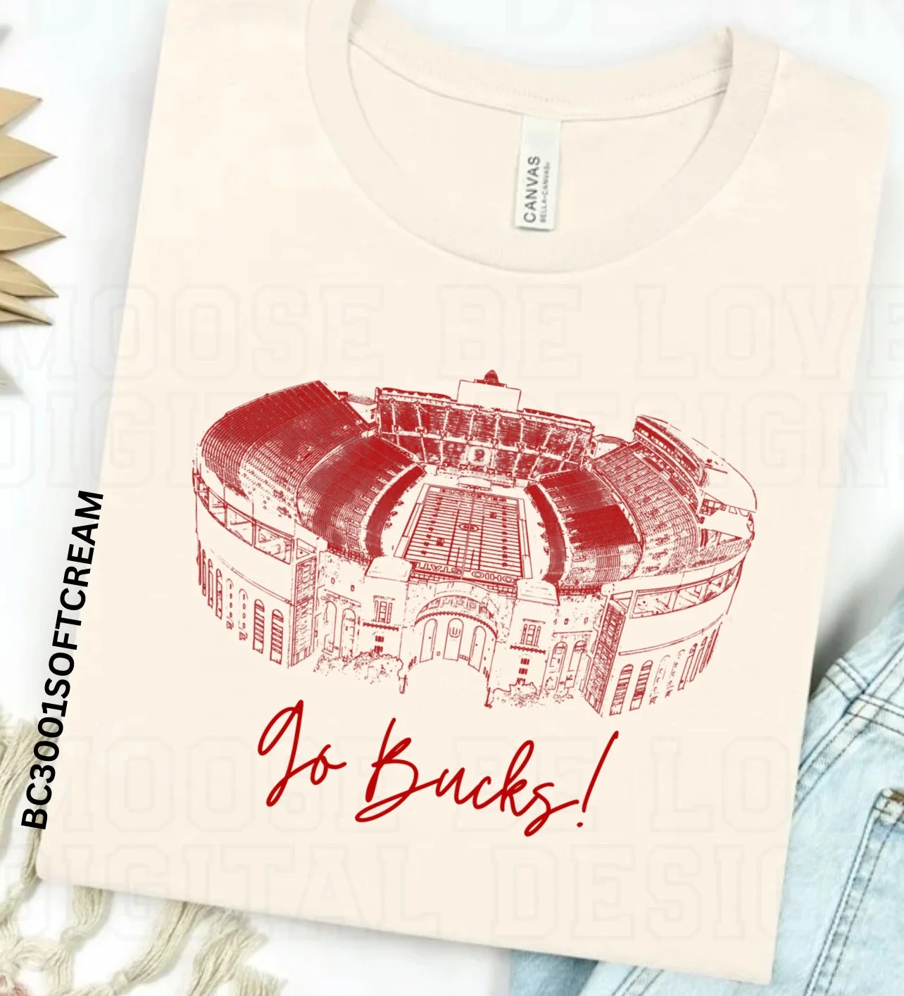 OHIO STADIUM GO BUCKS ART BUNDLE
