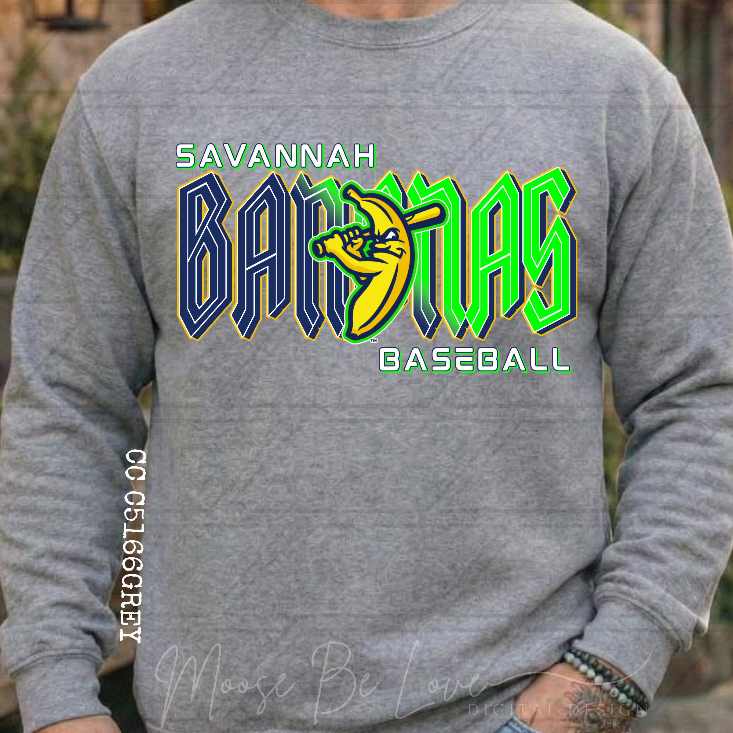 BANANAS RAVENHOLM OMBRE BASEBALL PNG