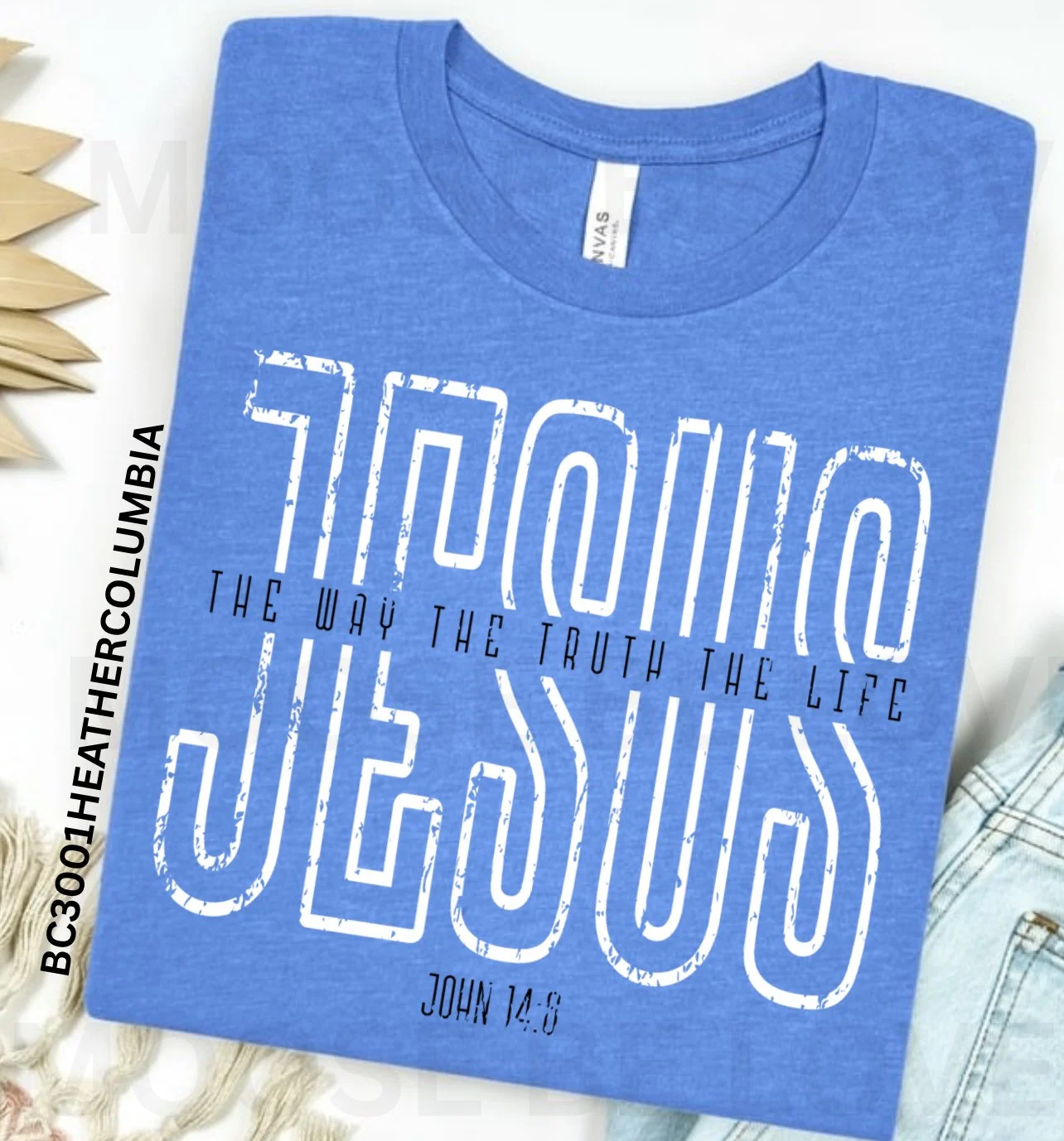 JESUS THE WAY THE TRUTH THE LIFE CLASSIC OUTLINE SPLIT BUNDLR