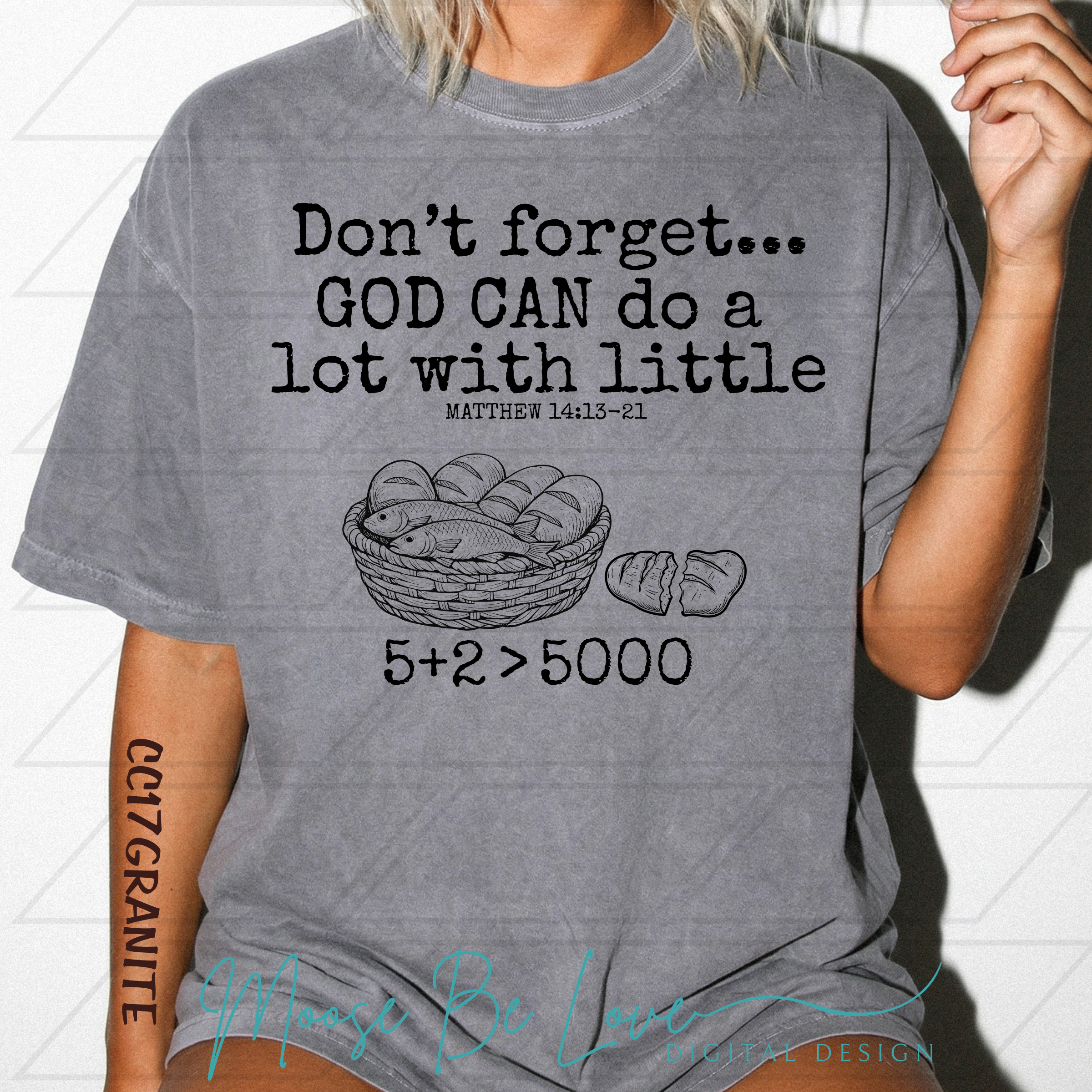 DON'T FORGET GOD CAN DO A LOT WITH LITTLE MATTHEW 14 BUNDLE
