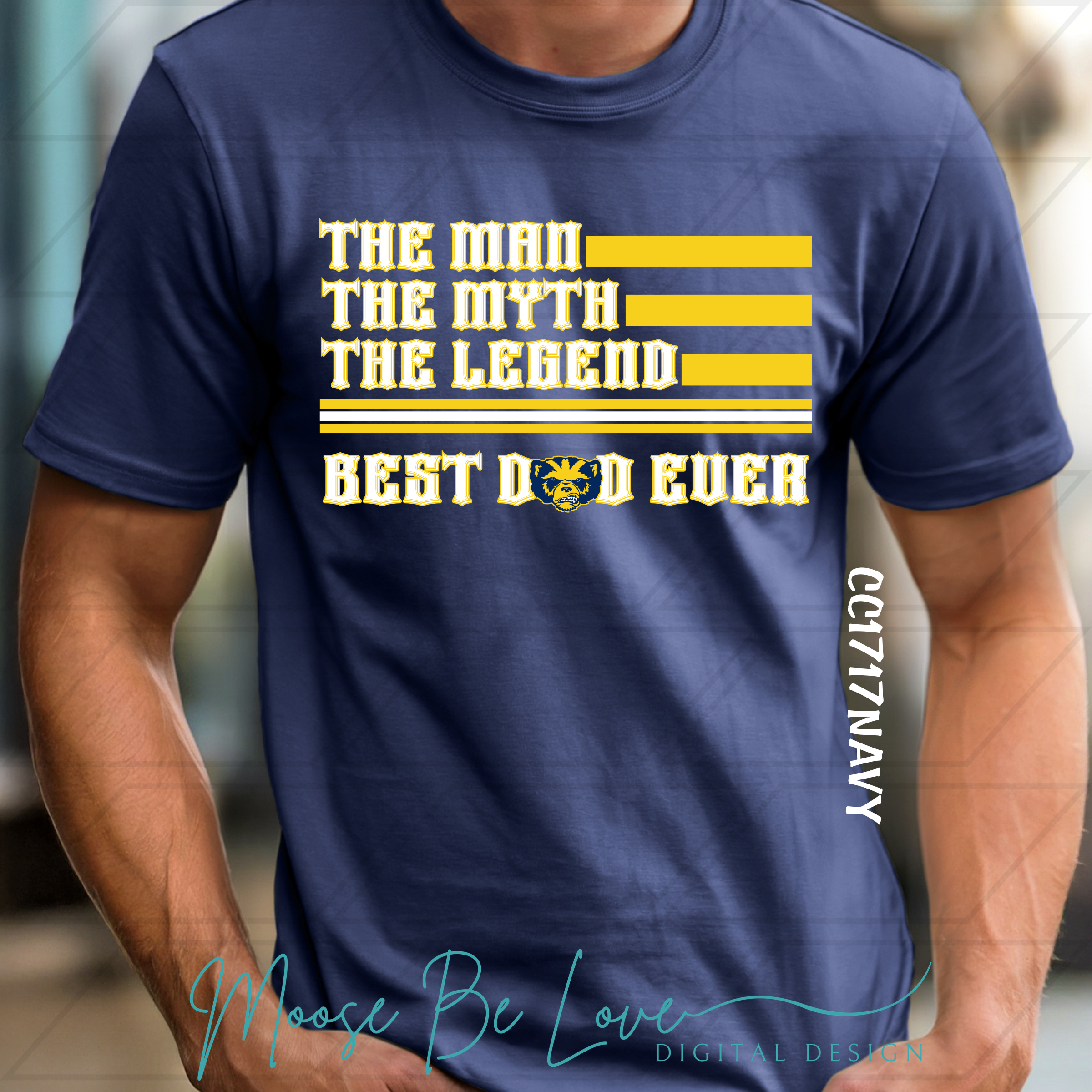 THE MAN THE MYTH THE LEGEND BEST DAD EVER WOLVERINES BUNDLE