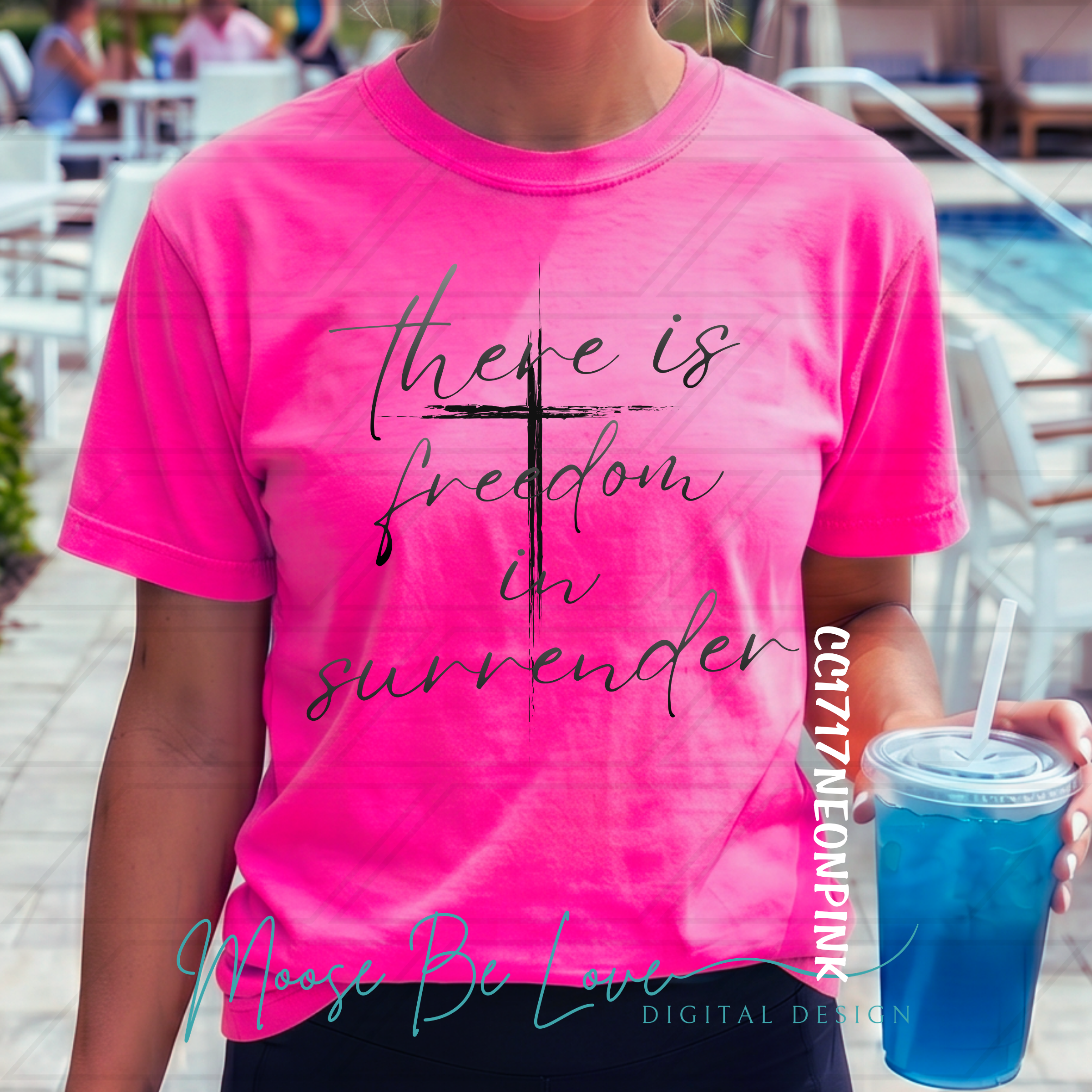 THERE IS FREEDOM IN SURRENDER SIMPLE SCRIPT OMBRE BUNDLE