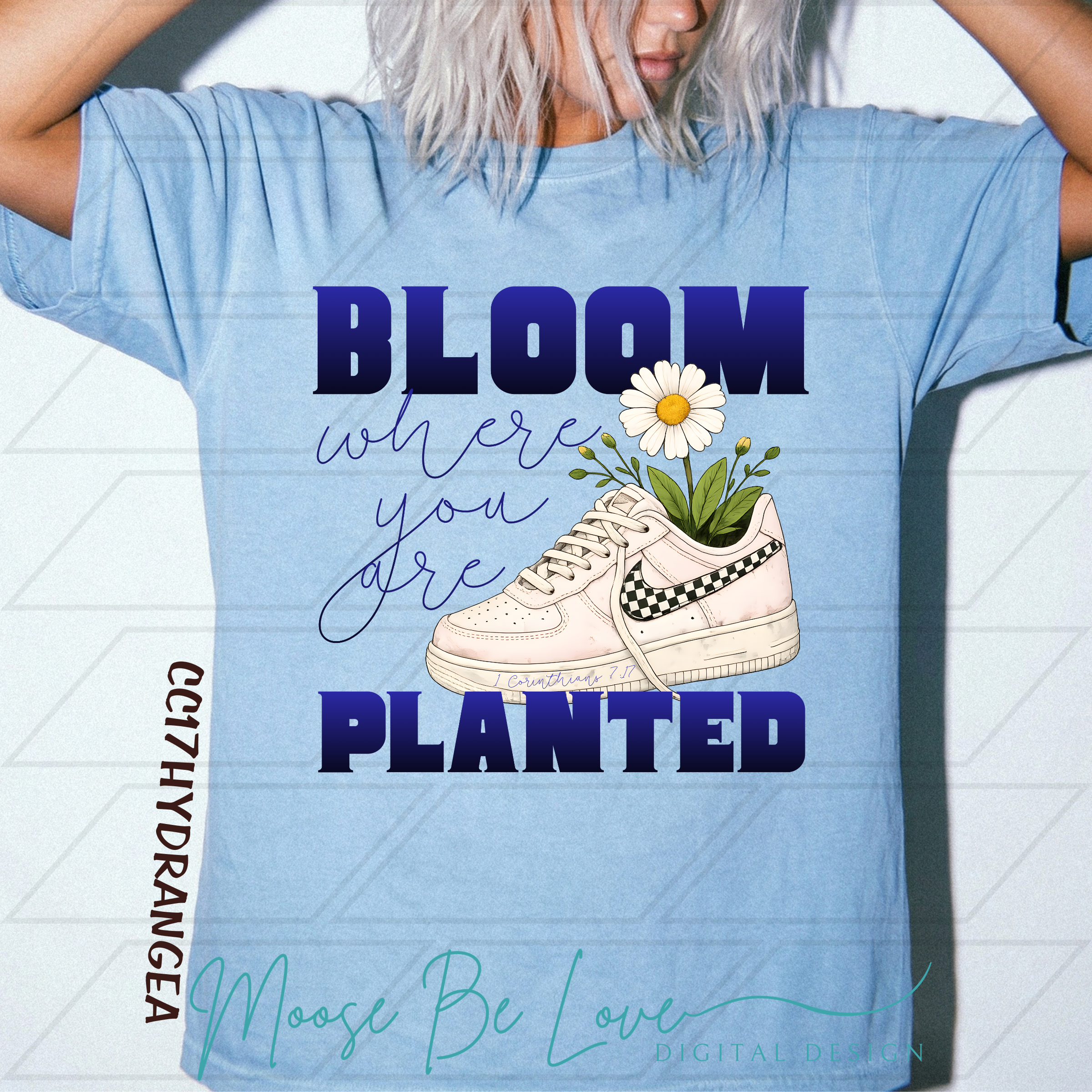 BLOOM WHERE YOU ARE PLANTED CHECKERED SWOOSH BUNDLE