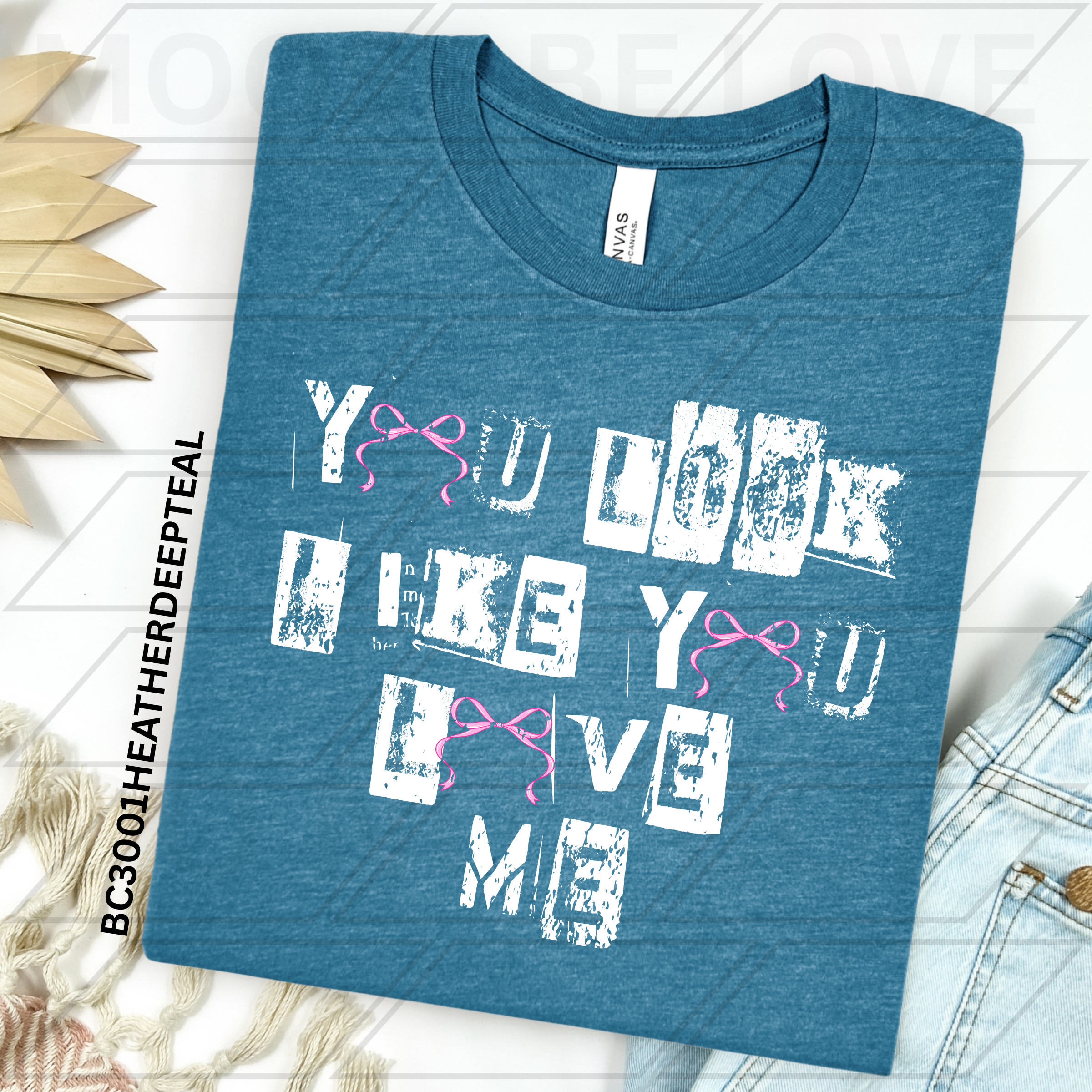 YOU LOOK LIKE YOU LOVE ME BLACK CASPER BOW PNG