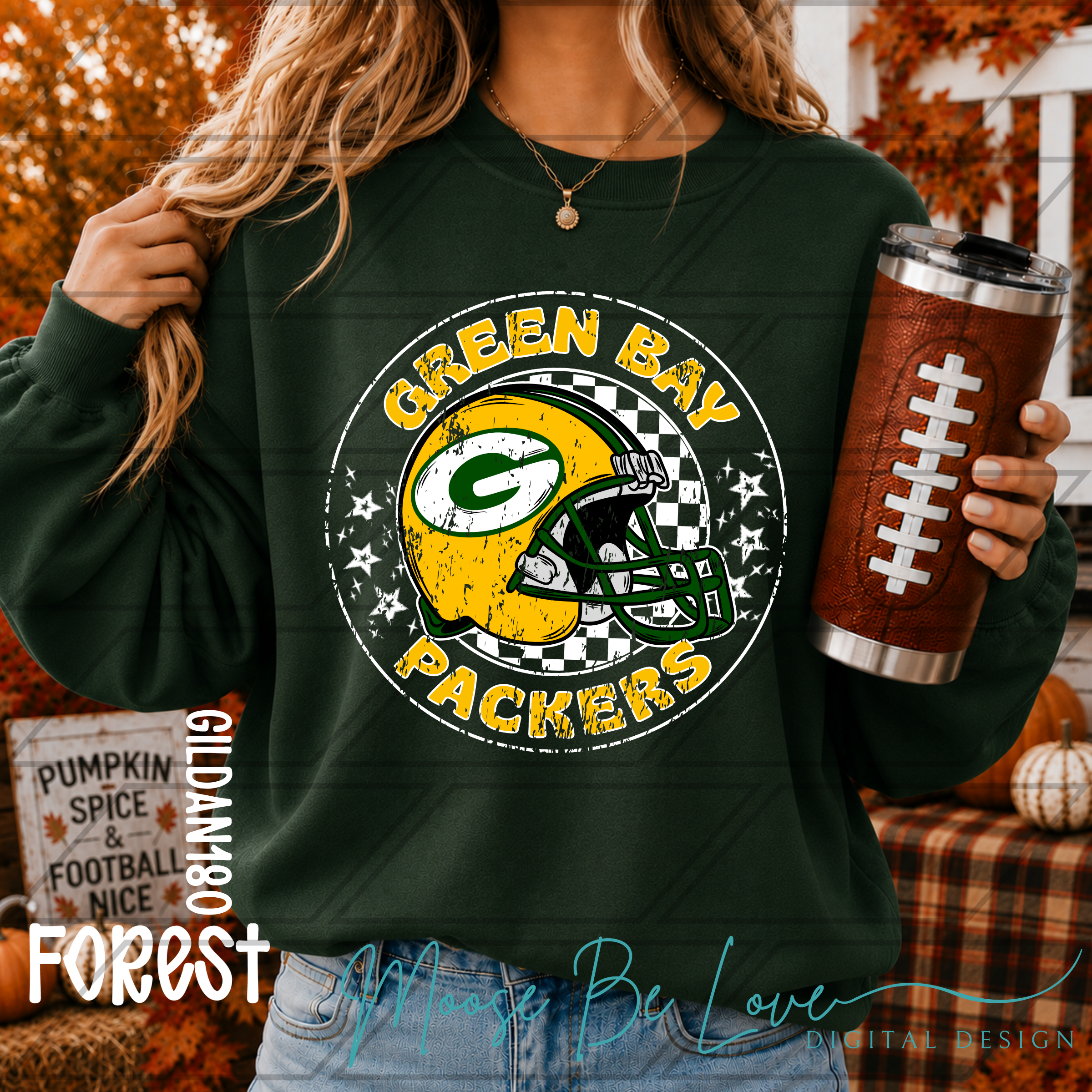 PACKERS GILKER CHECKERED CIRCLE BUNDLE