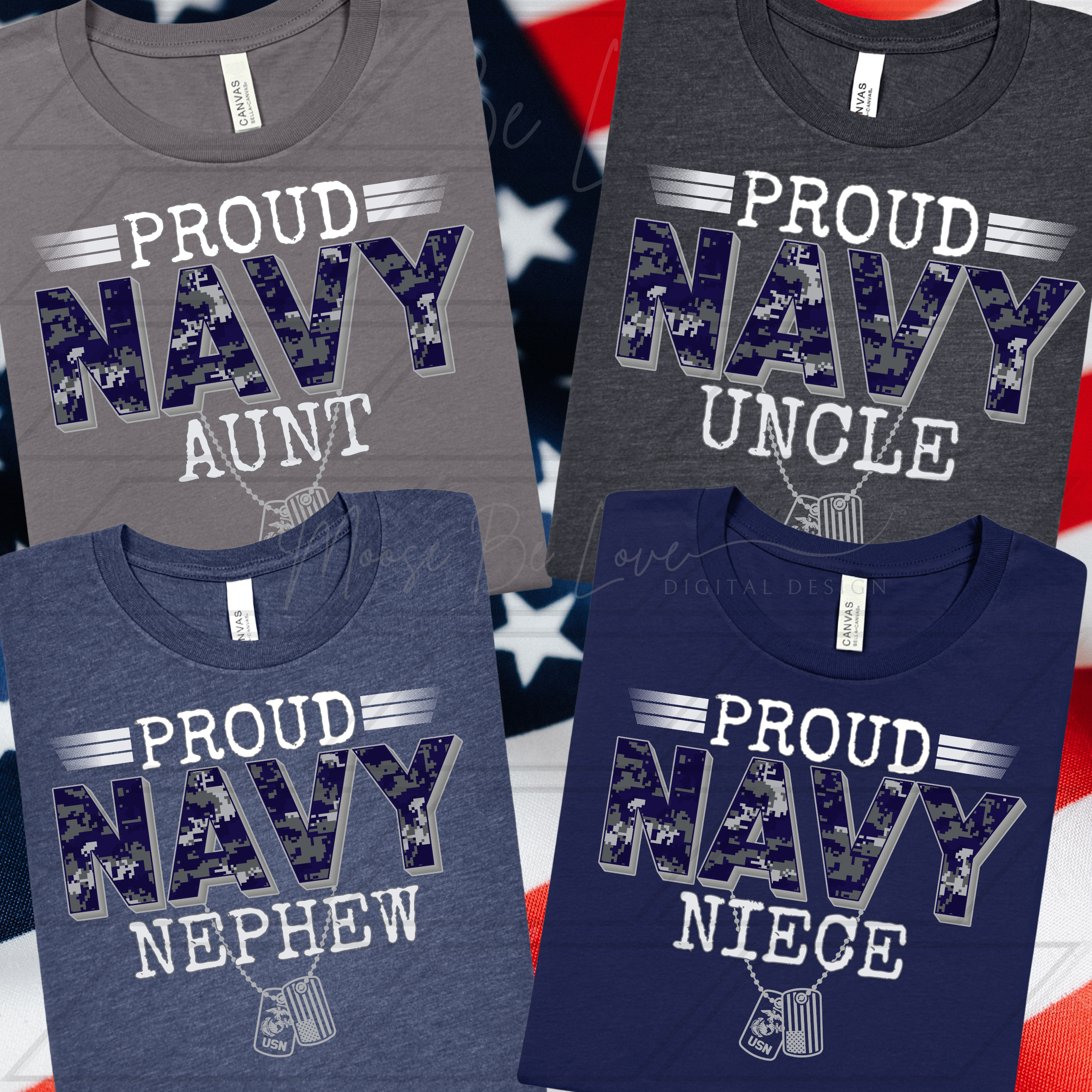 PROUD MILITARY FAMILY DESIGN SINGLE INDIVIDUAL PNG FILE REQUEST