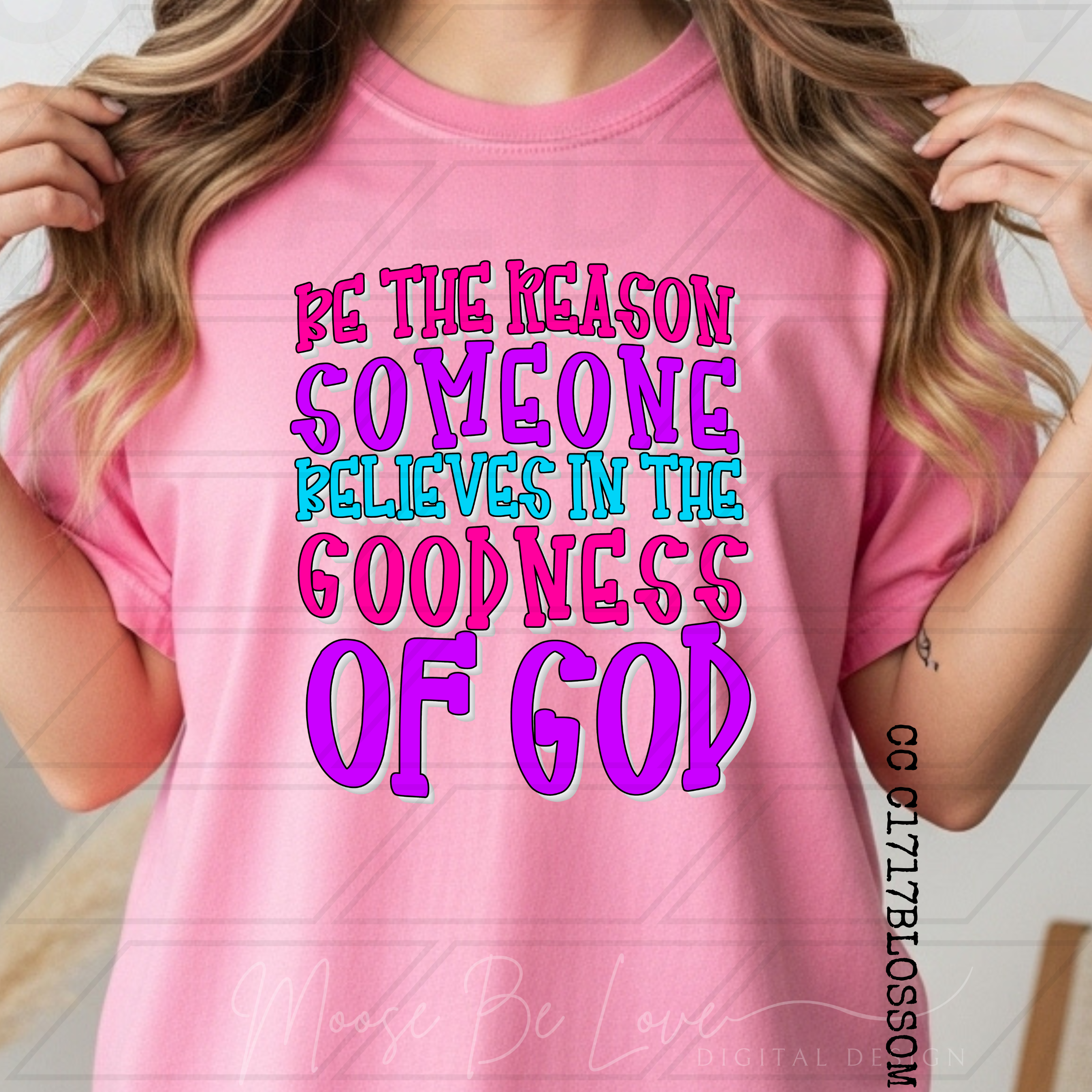 BE THE REASON SOMEONE BELIEVES 3D PHOEBE PNG