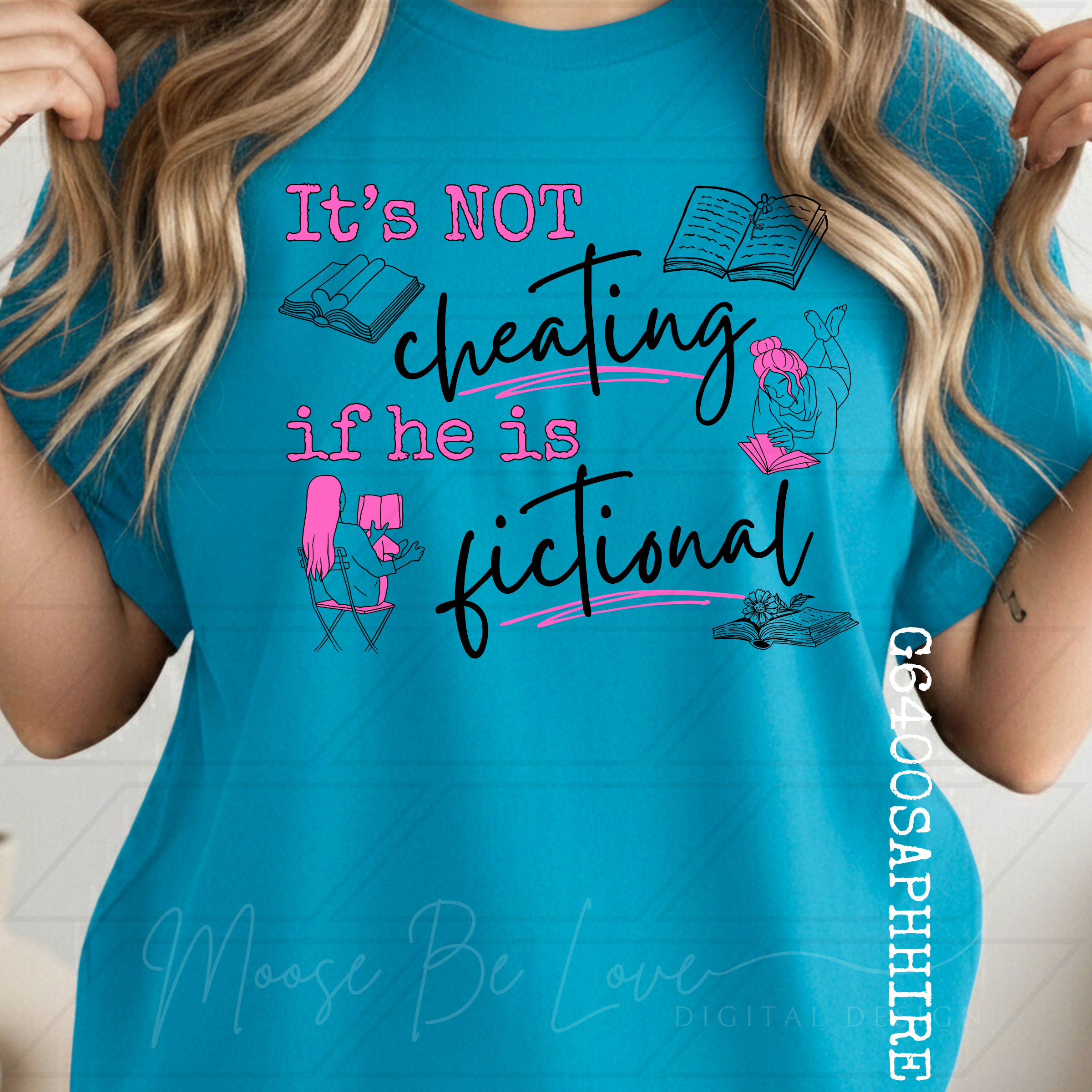 IT'S NOT CHEATING IF HE IS FICTIONAL BOOK BUNDLE**4 COLOR OPTIONS**