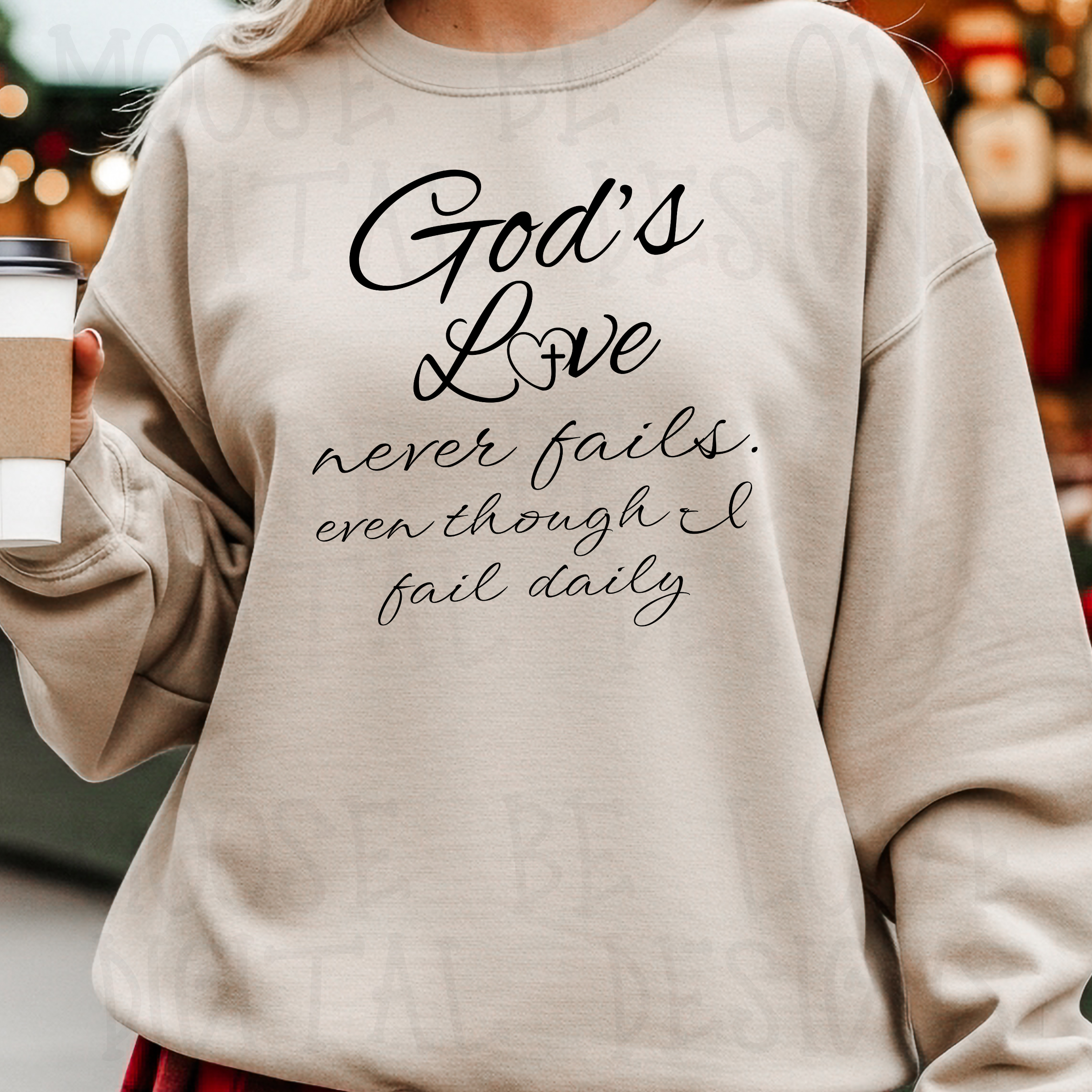 GOD'S LOVE NEVER FAILS EVEN THOUGH I FAIL DAILY BUNDLE