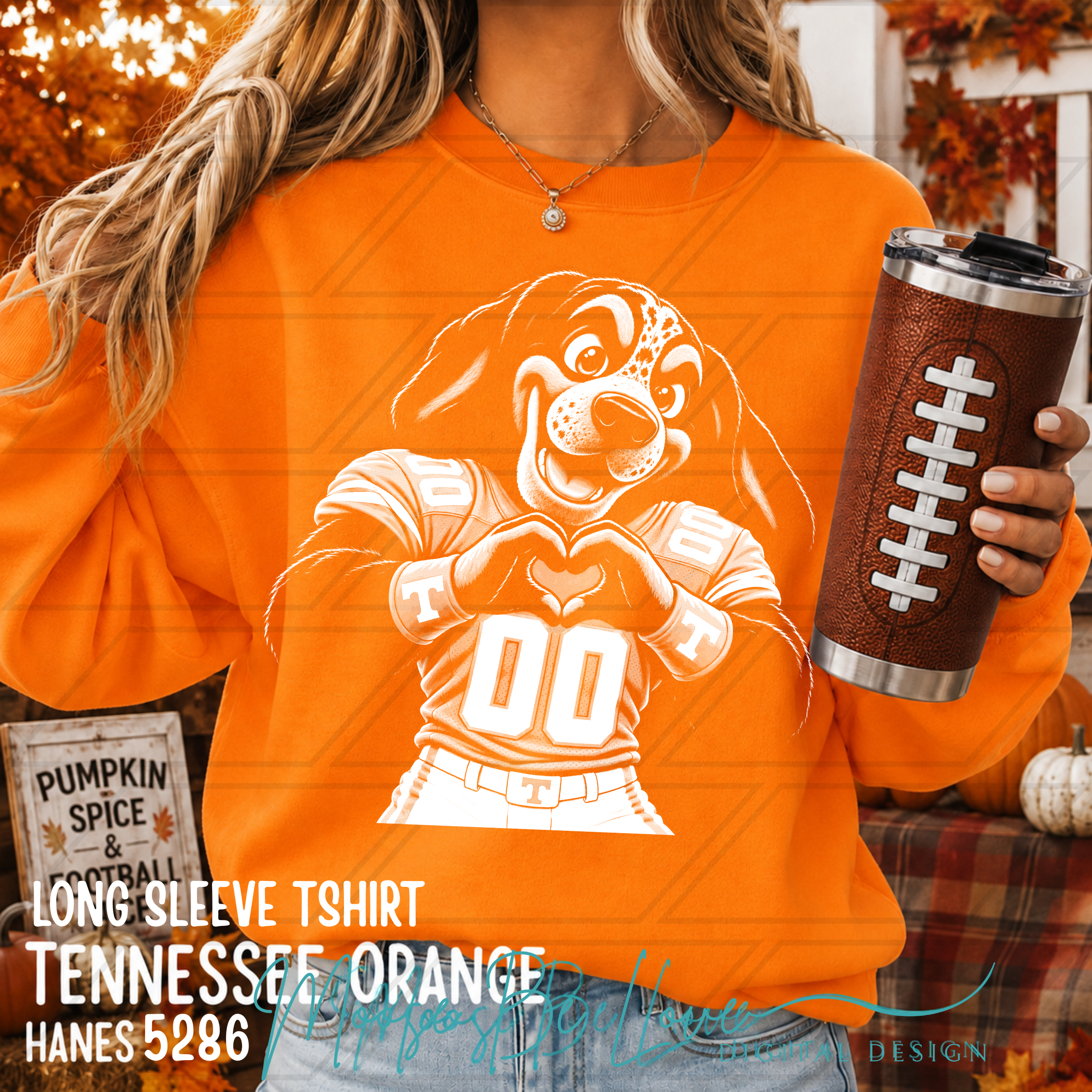 VOLS SMOKEY HAND HEART HALFTONE PNG