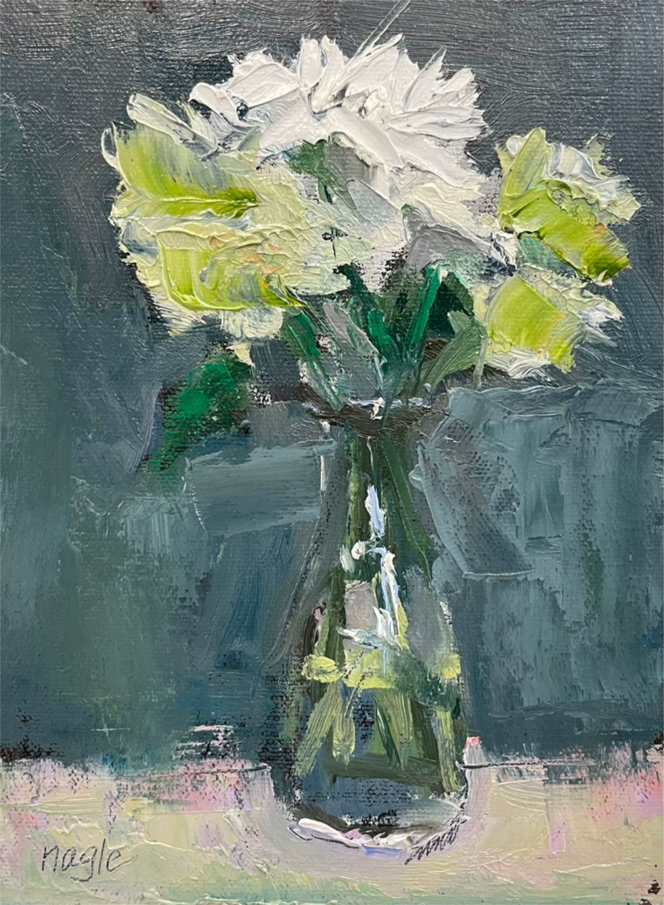 Alstroemeria Blooms in a Vase